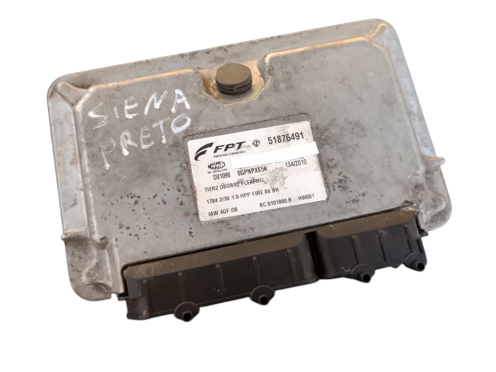 Módulo Injeção Fiat Siena 1.0 Flex 51876491 2005 2006 2007 1