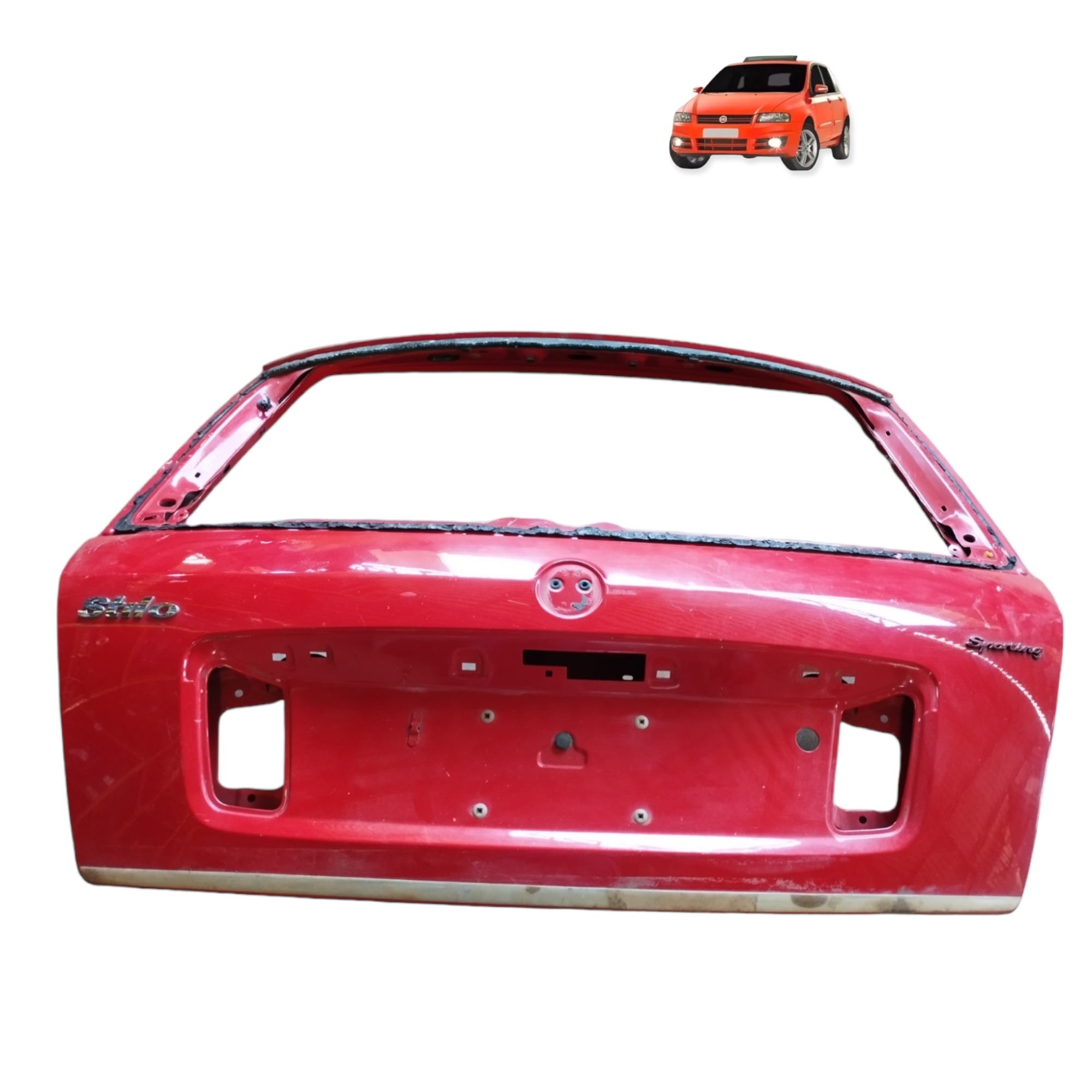Tampa Traseira Fiat Stilo Sporting 1.8 Flex 2007 2008 1