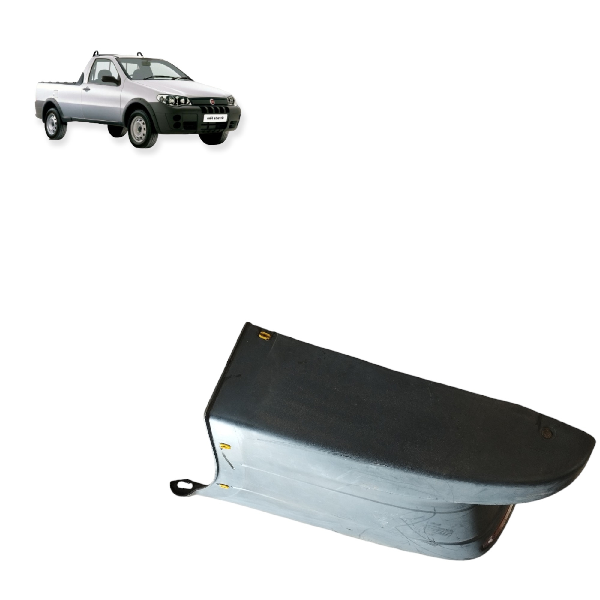 Ponteira Para Choque Fiat Strada Traseira Direita 735358126 1
