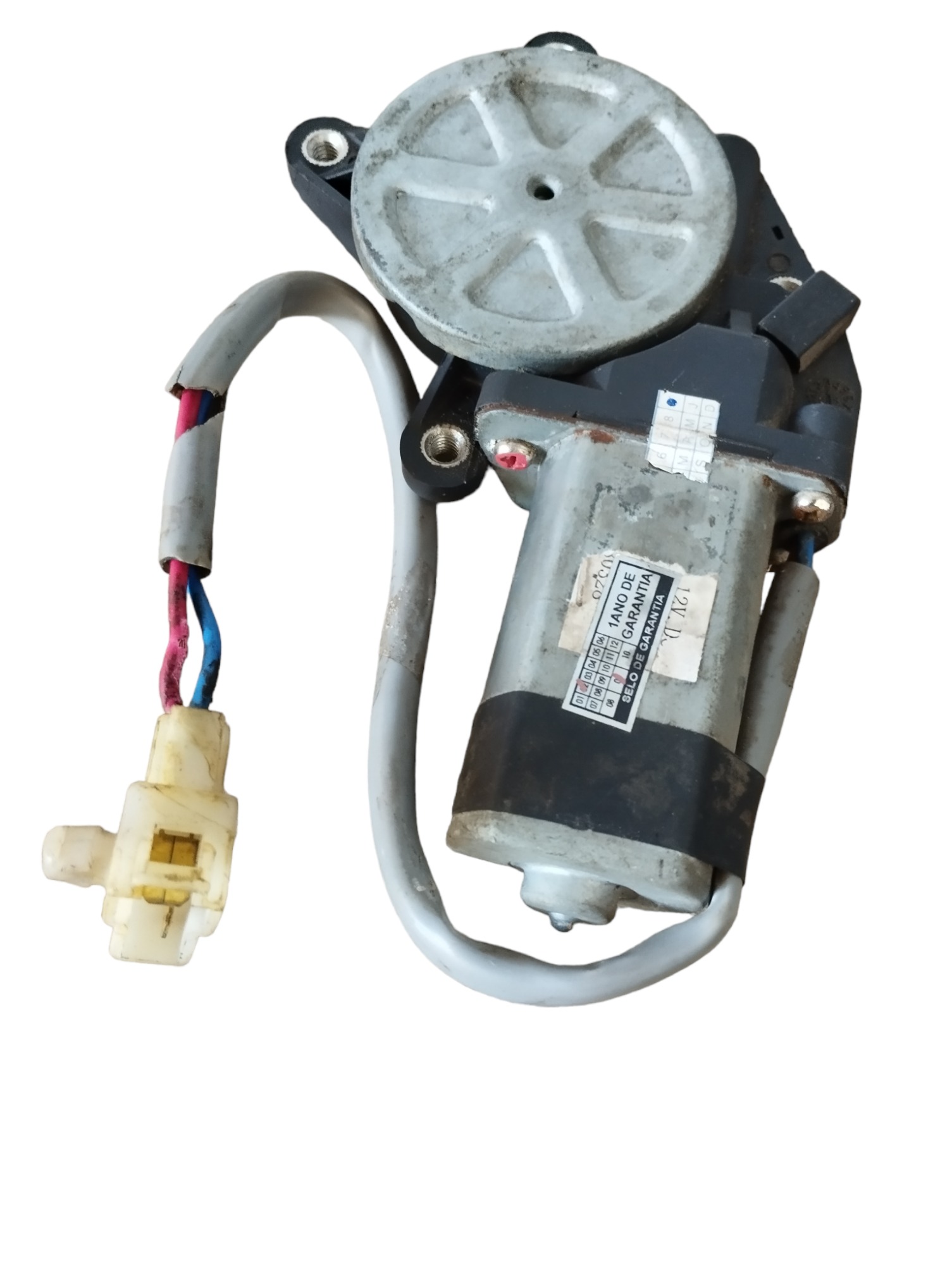 Motor Maquina De Vidro Dianteira Direita   Ford Fiesta 2007 8