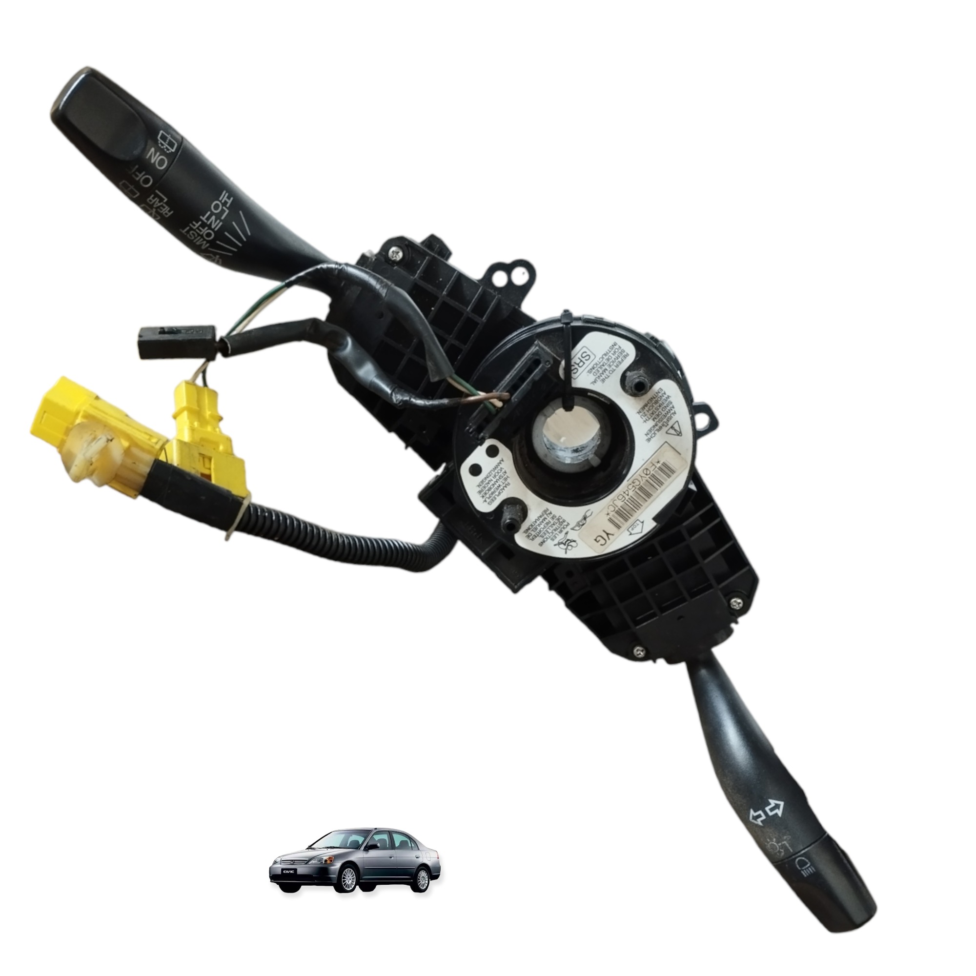 Chave De Seta Honda Civic 1.7 Gasolina Manual Pbtg30 2001