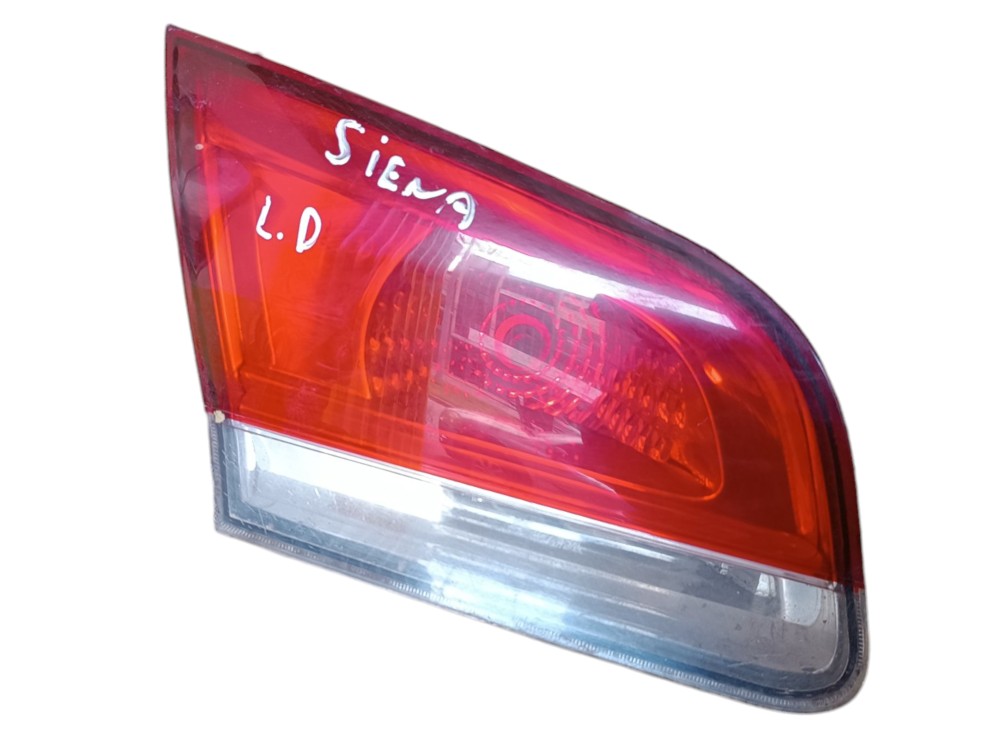 Lanterna Traseira Esquerda Fiat Siena 2008 2009 2010 2011 Direito/passageiro Vermelho 1