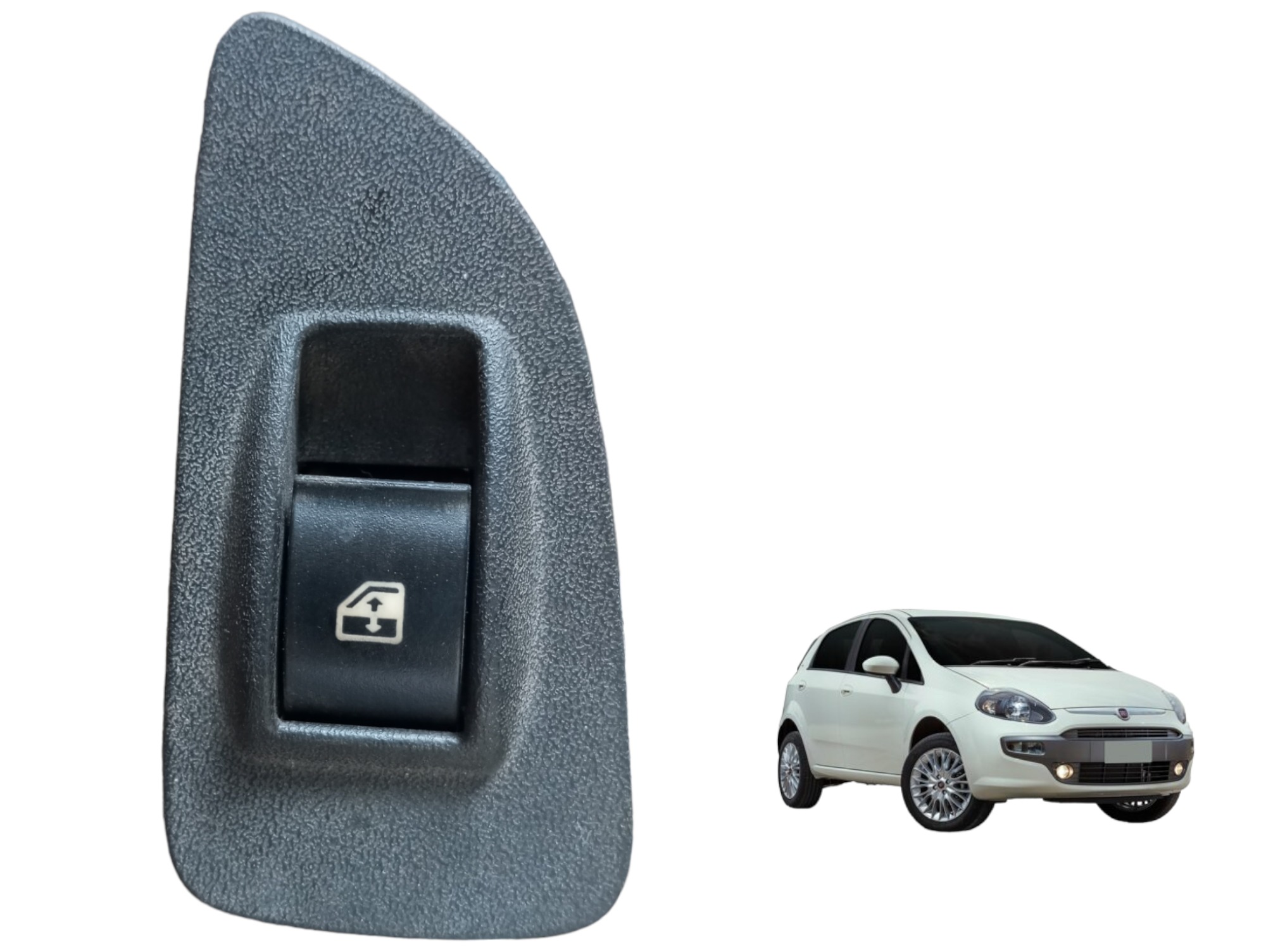 Botão Vidro Elétrico Traseiro Direito Punto 1.4 2008 A 2012