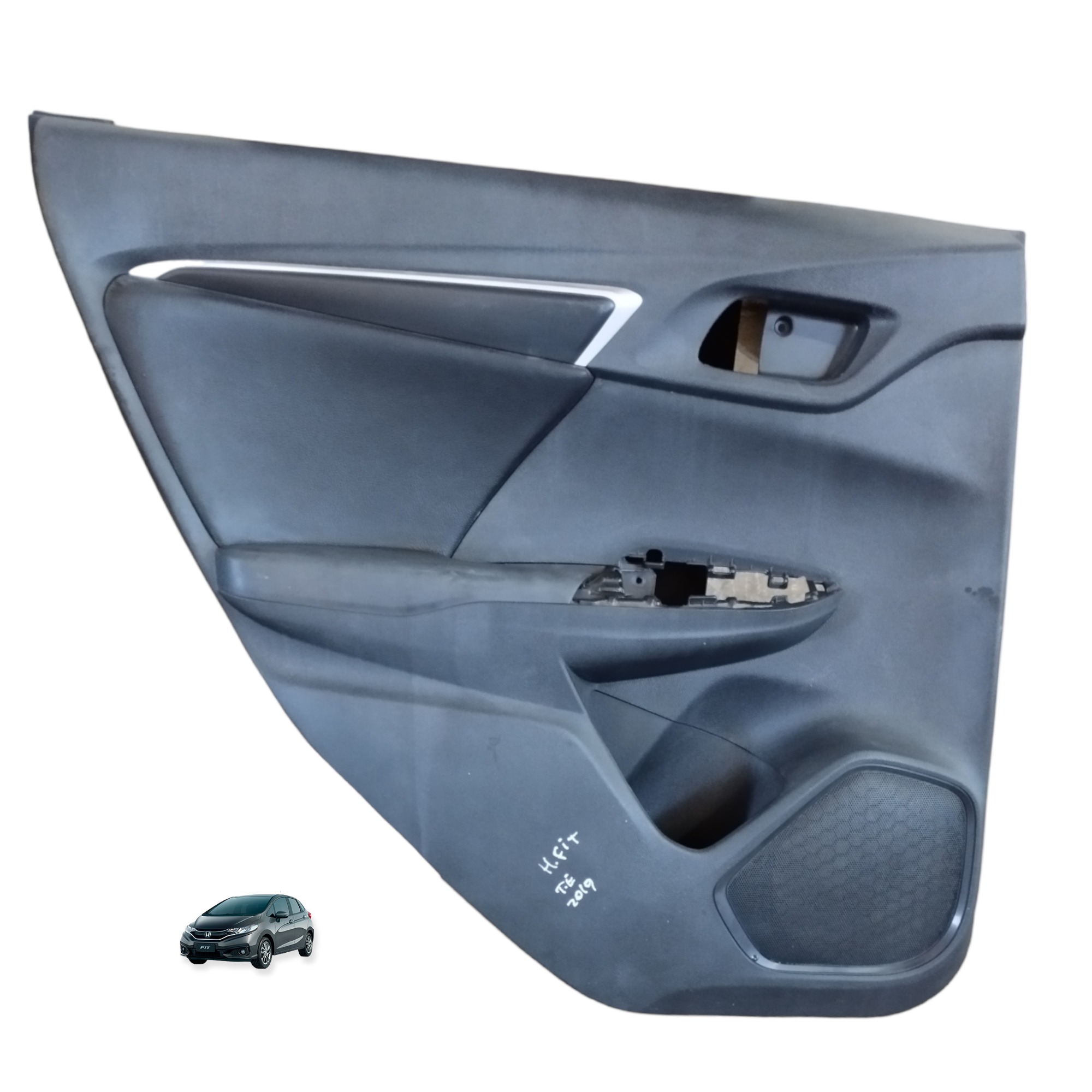 Forro De Porta Traseira Esquerda Honda Fit 1.5 2014 2015 8
