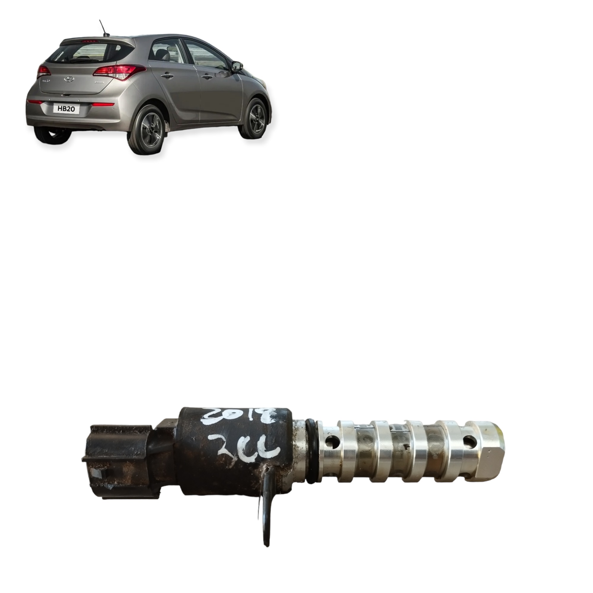 Válvula Solenoide Pressão 1.0 N02 3cc  Hb20 2012 /2020 1