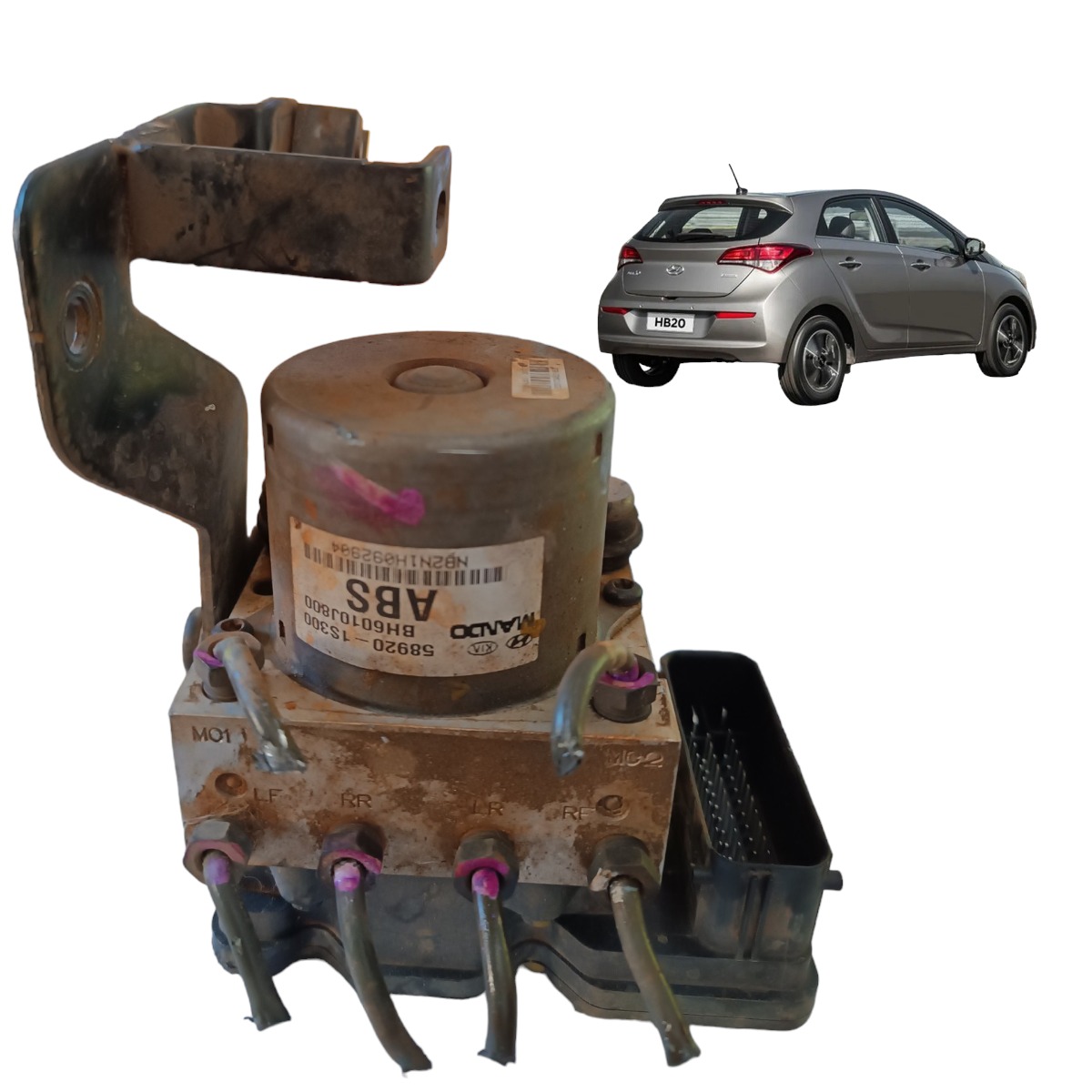 Módulo Central Abs Hyundai Hb20 1.0 2016 2017 2018 2019 1