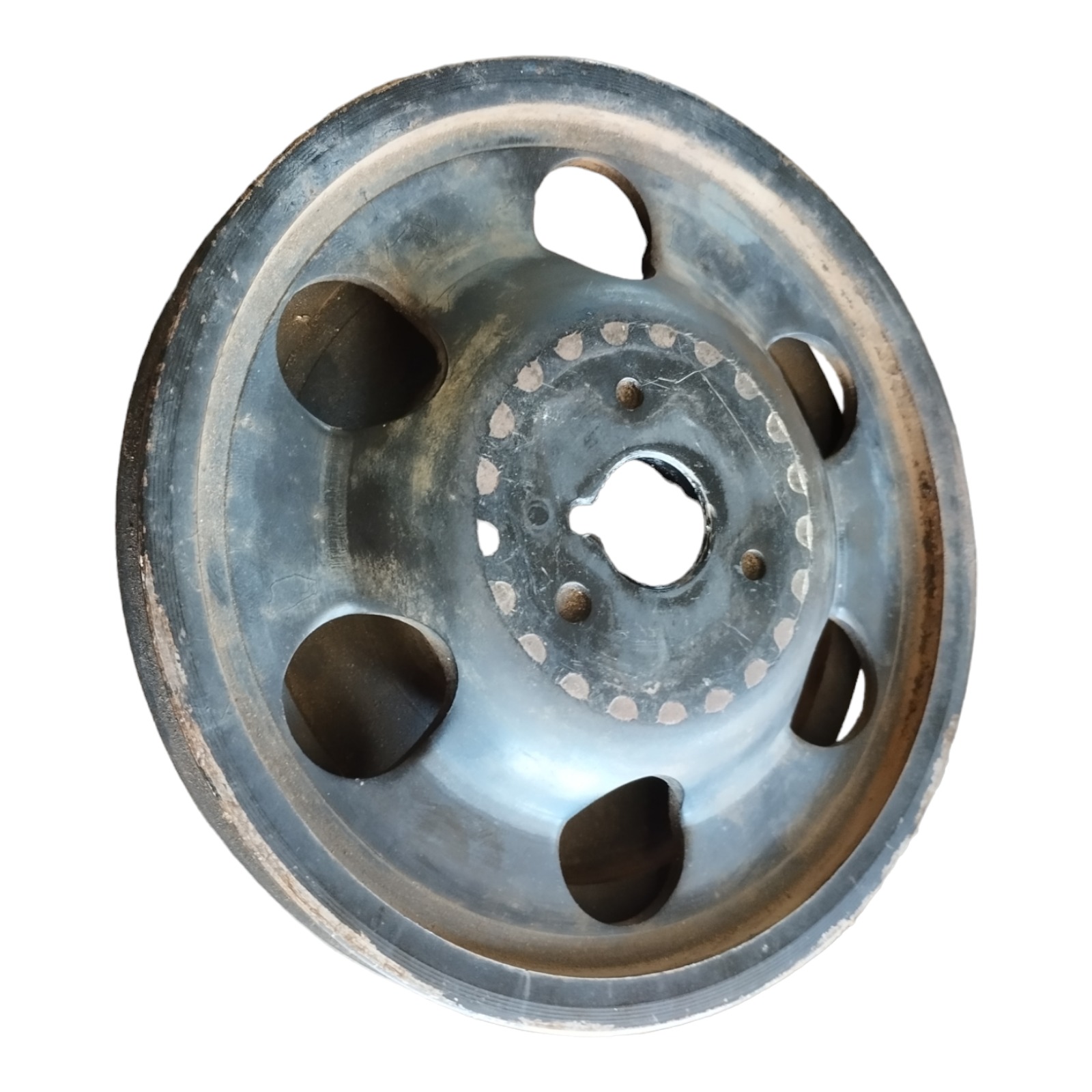 Polia Virabrequim Renault Clio Logan Sandero 1.0 16v 2005 9