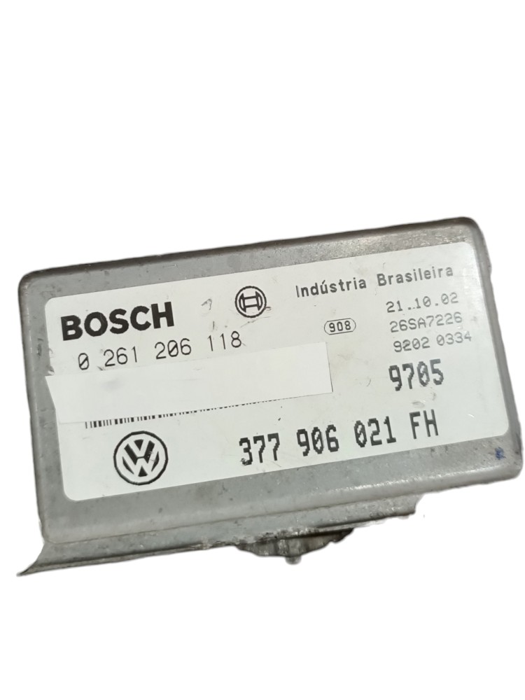 Módulo Injeção Volkswagen Gol 1.0 377906021 2000 2001 2002 7