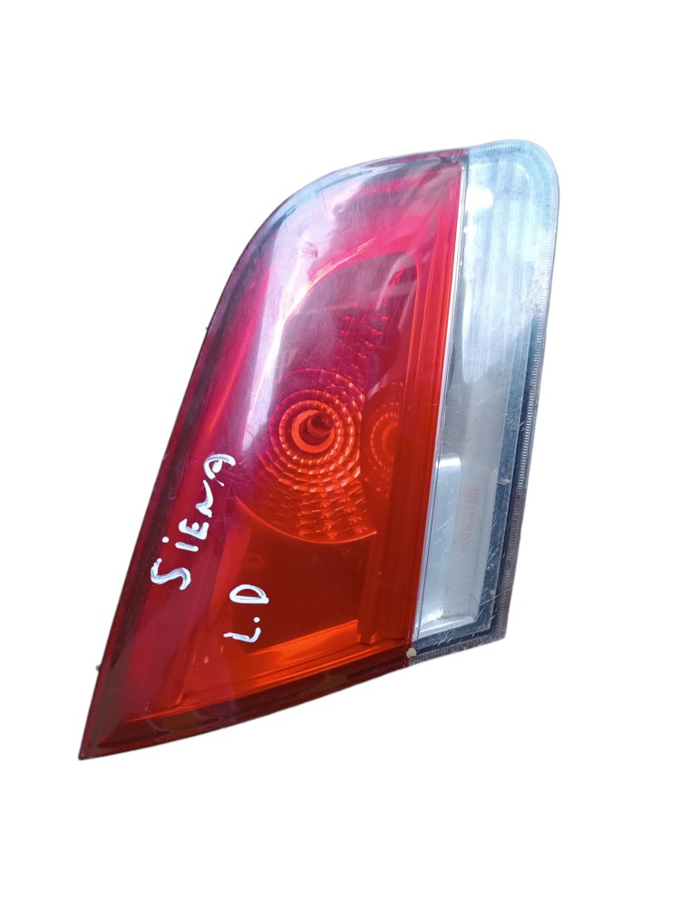 Lanterna Traseira Esquerda Fiat Siena 2008 2009 2010 2011 Direito/passageiro Vermelho 9
