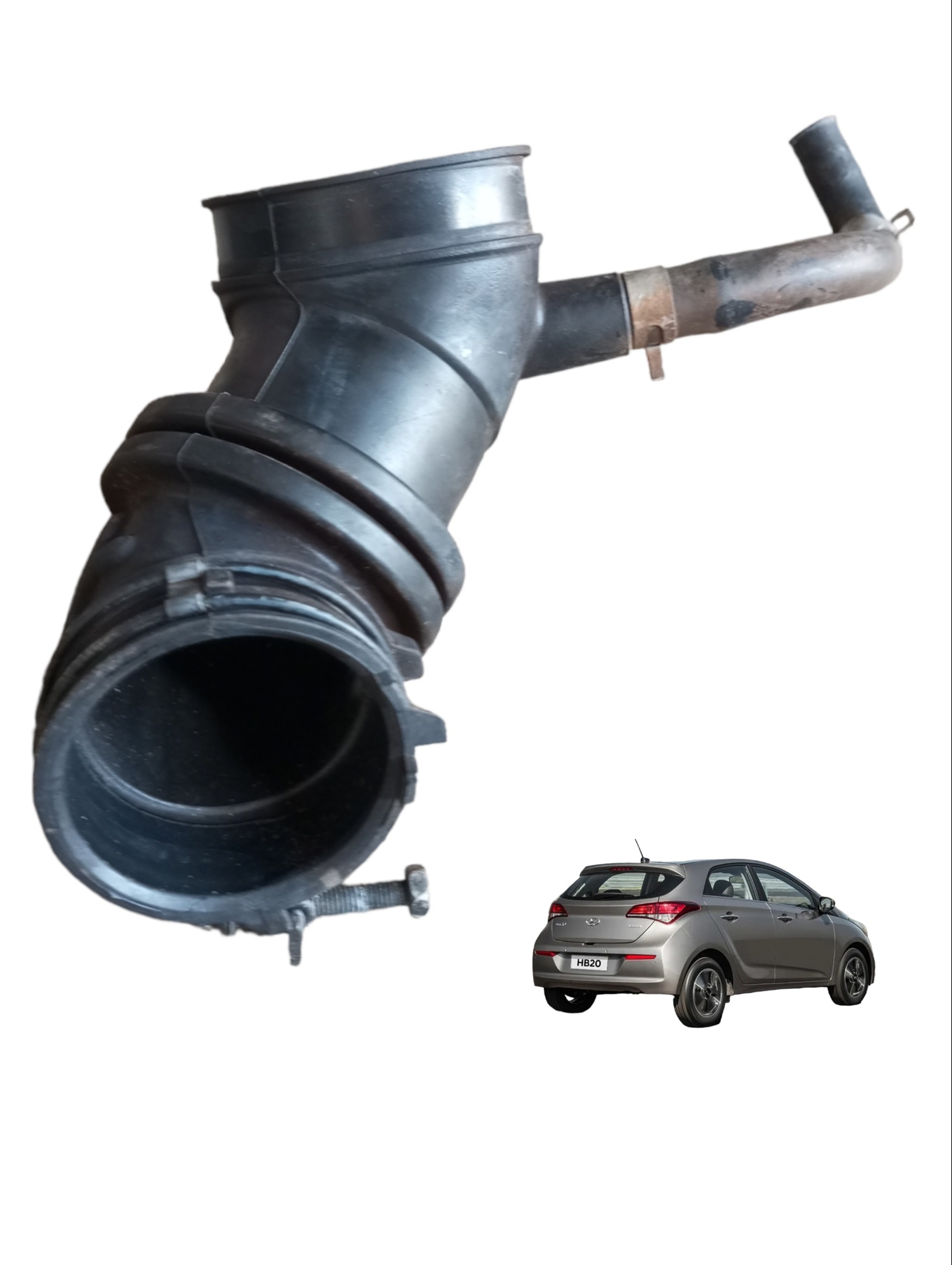 Mangueira Filtro Ar Com Respiro Hyundai Hb20 1.0 2016 2019 1