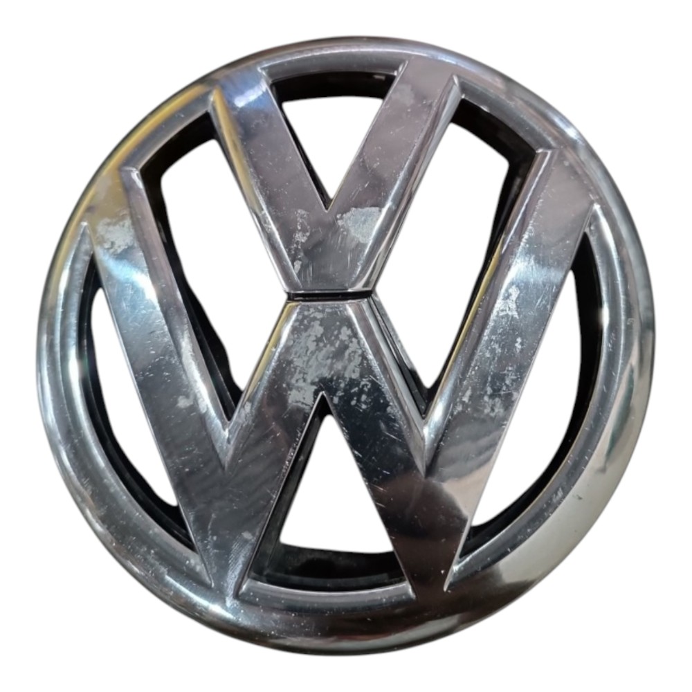 Emblema Grade Dianteiro Volkswagen Fox 2014 2015 2016 2017 Prata