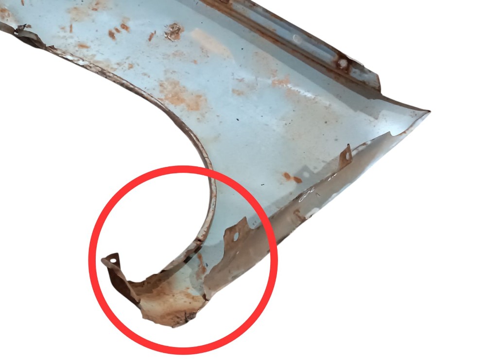 Paralama Dianteiro Direito Gol G3 1999 2000 2001 Detalhe 4