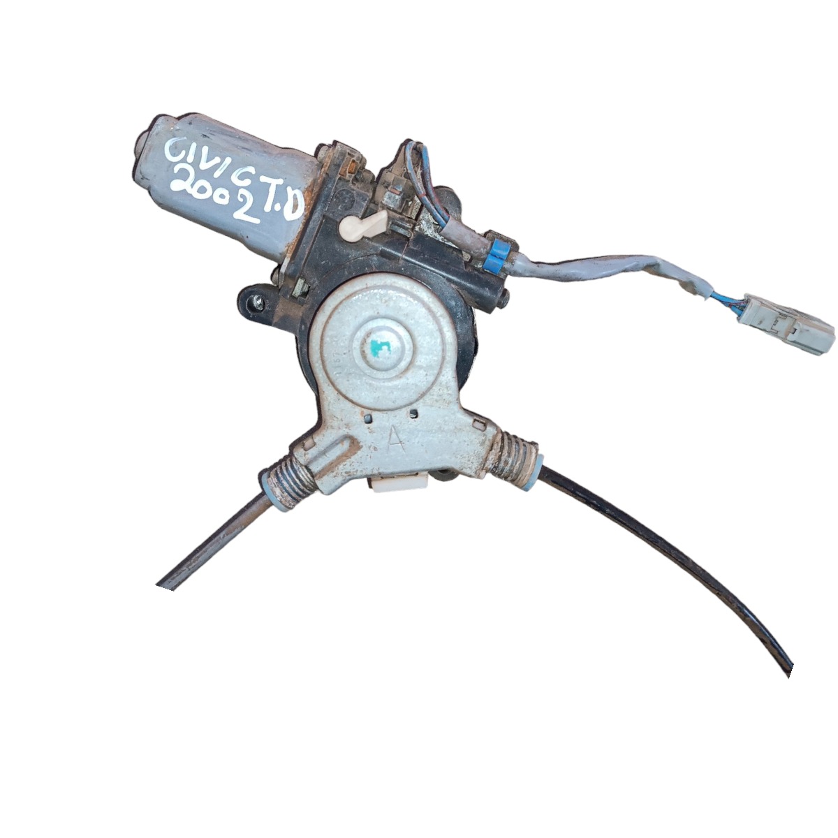 Máquina Vidro Elétrica Traseira Direita Civic 2002 2003 2004 6