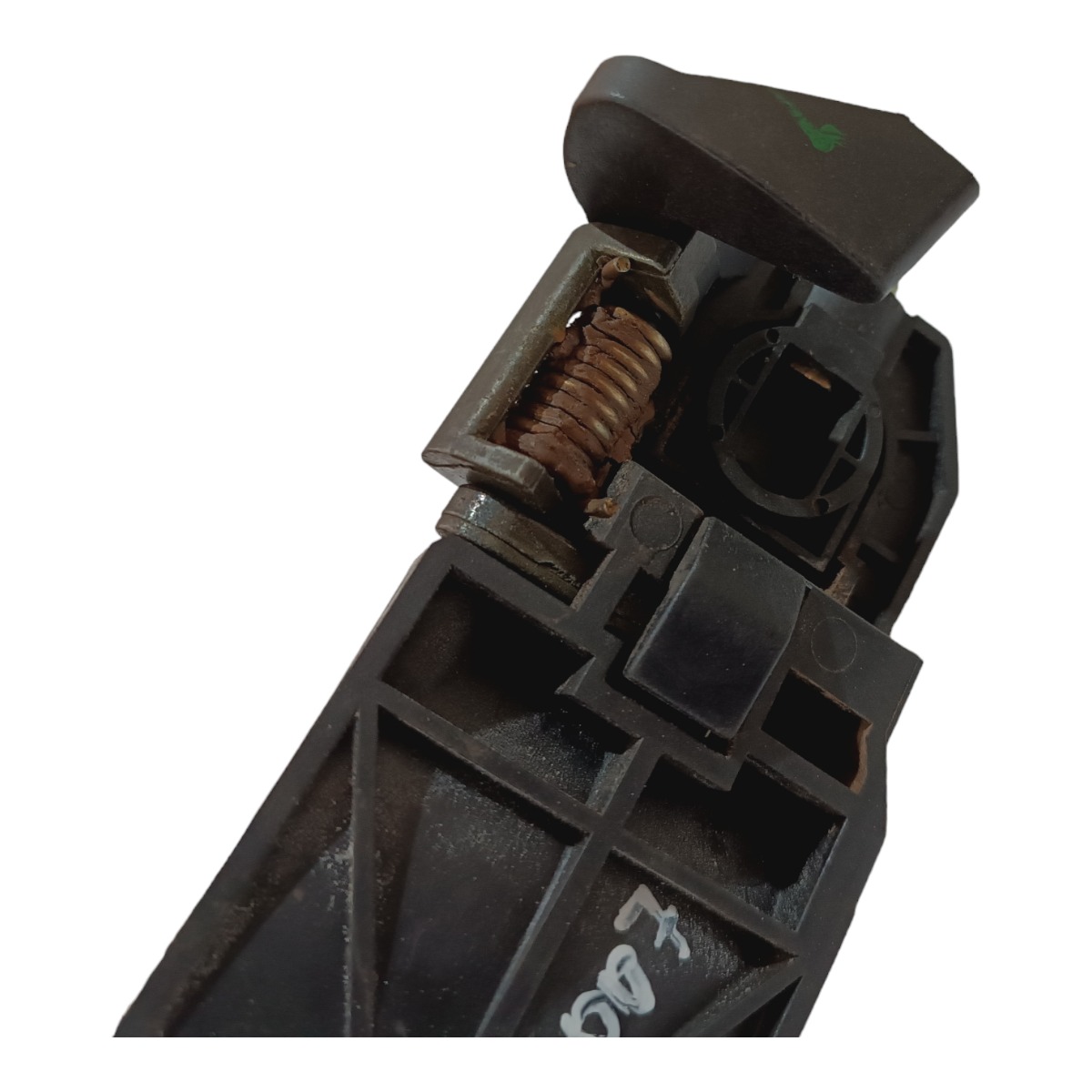 Maçaneta Externa Traseira Direita Fiat Palio 1.0  2005 2012 Preto Traseira 3