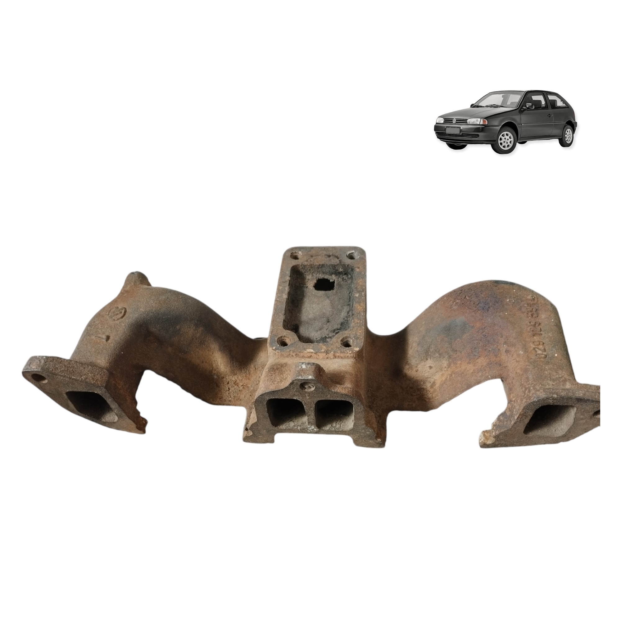 Coletor De Escape Gol G2 1.6 Gasolina 8v 1996 1997 1998 1999