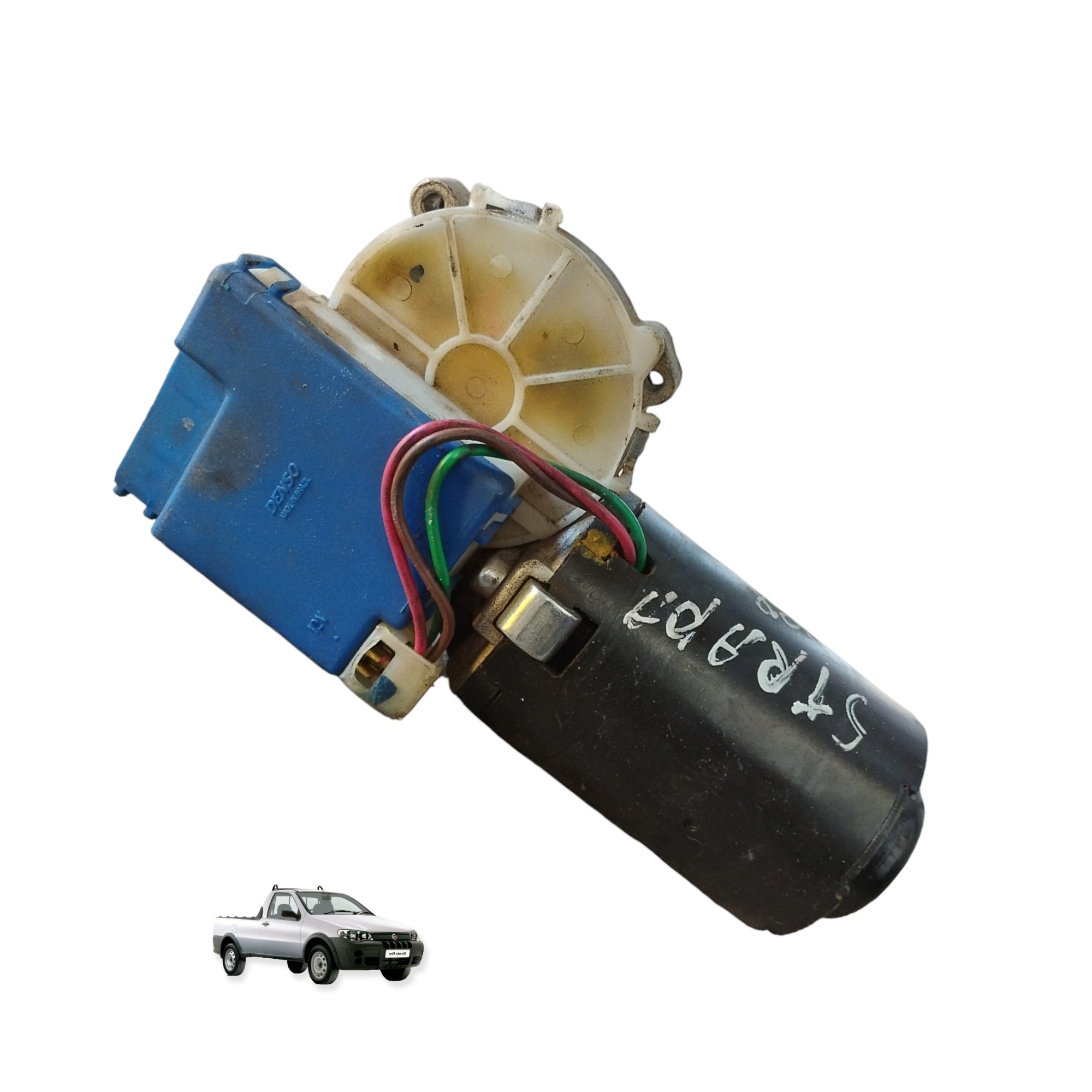 Motor Limpador Para Brisa Dianteiro Fiat Strada 1.4 2008 3
