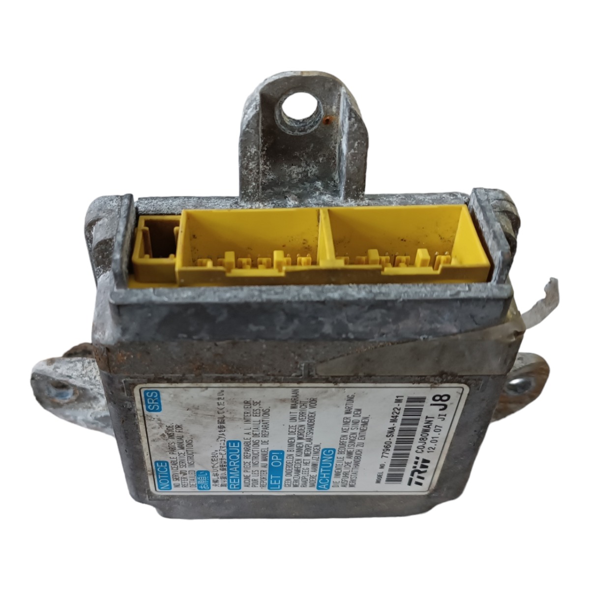 Módulo Airbag Central Honda Civic 1.8 Gasolina  2008 2012 2