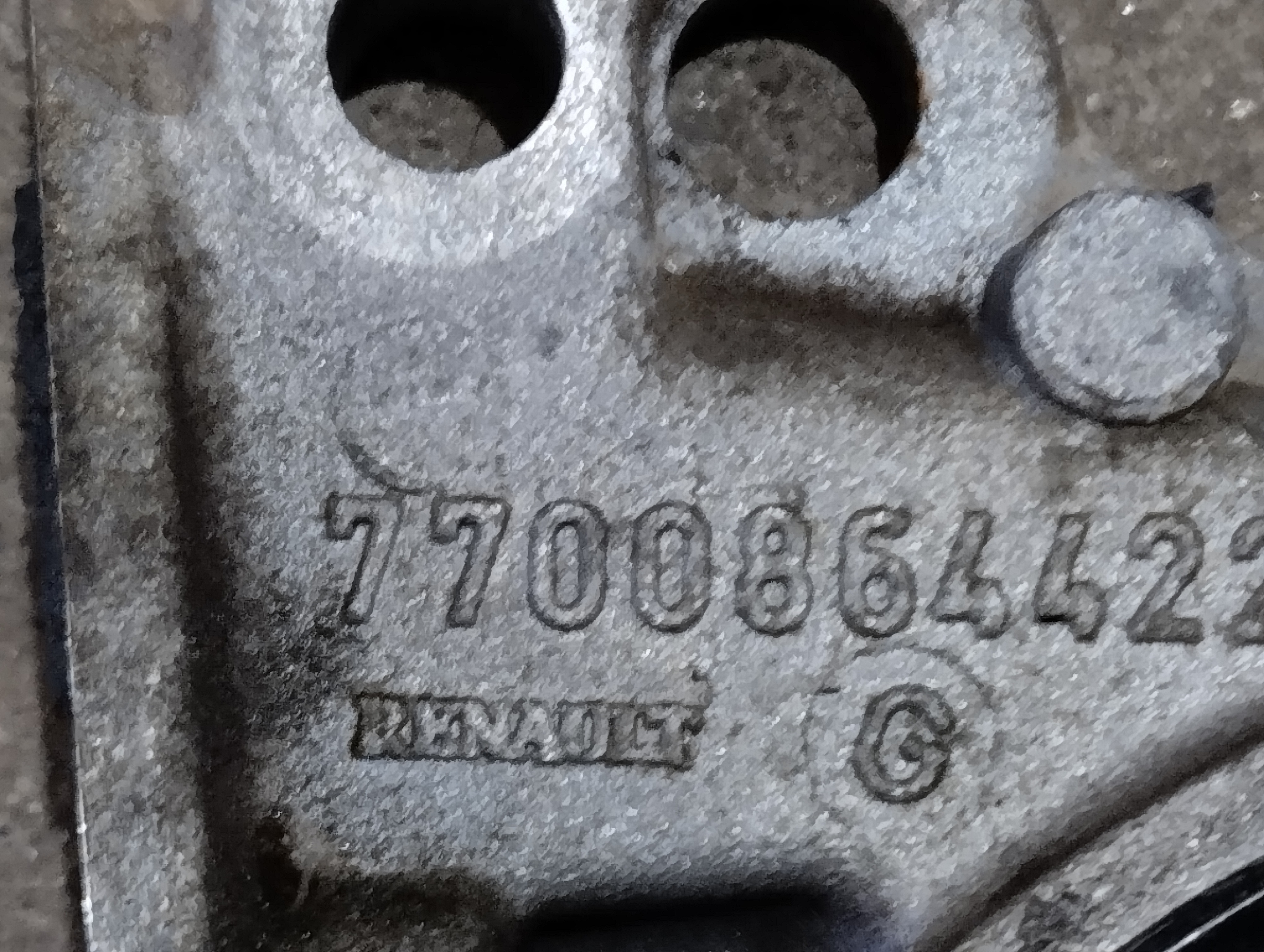 Flange Retentor Virabrequim 16v Logan 2000 A 2016 7700864422 6