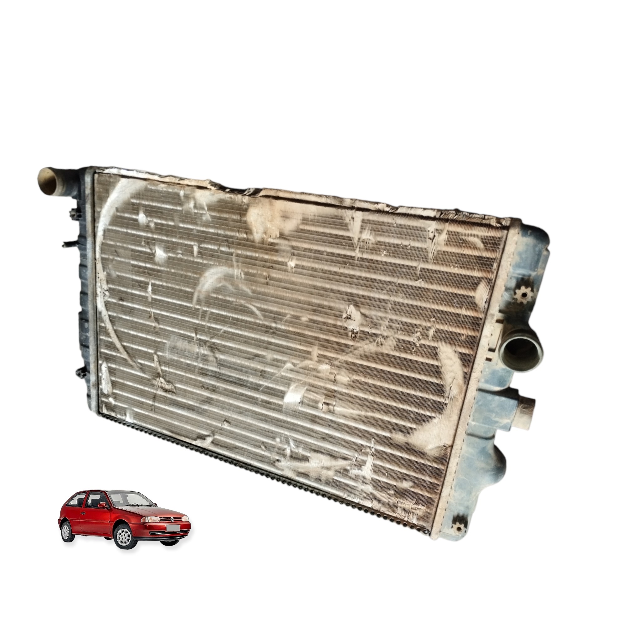 Radiador Água Volkswagen Gol G2 1.0 At 1994 1995 1996 1997 1