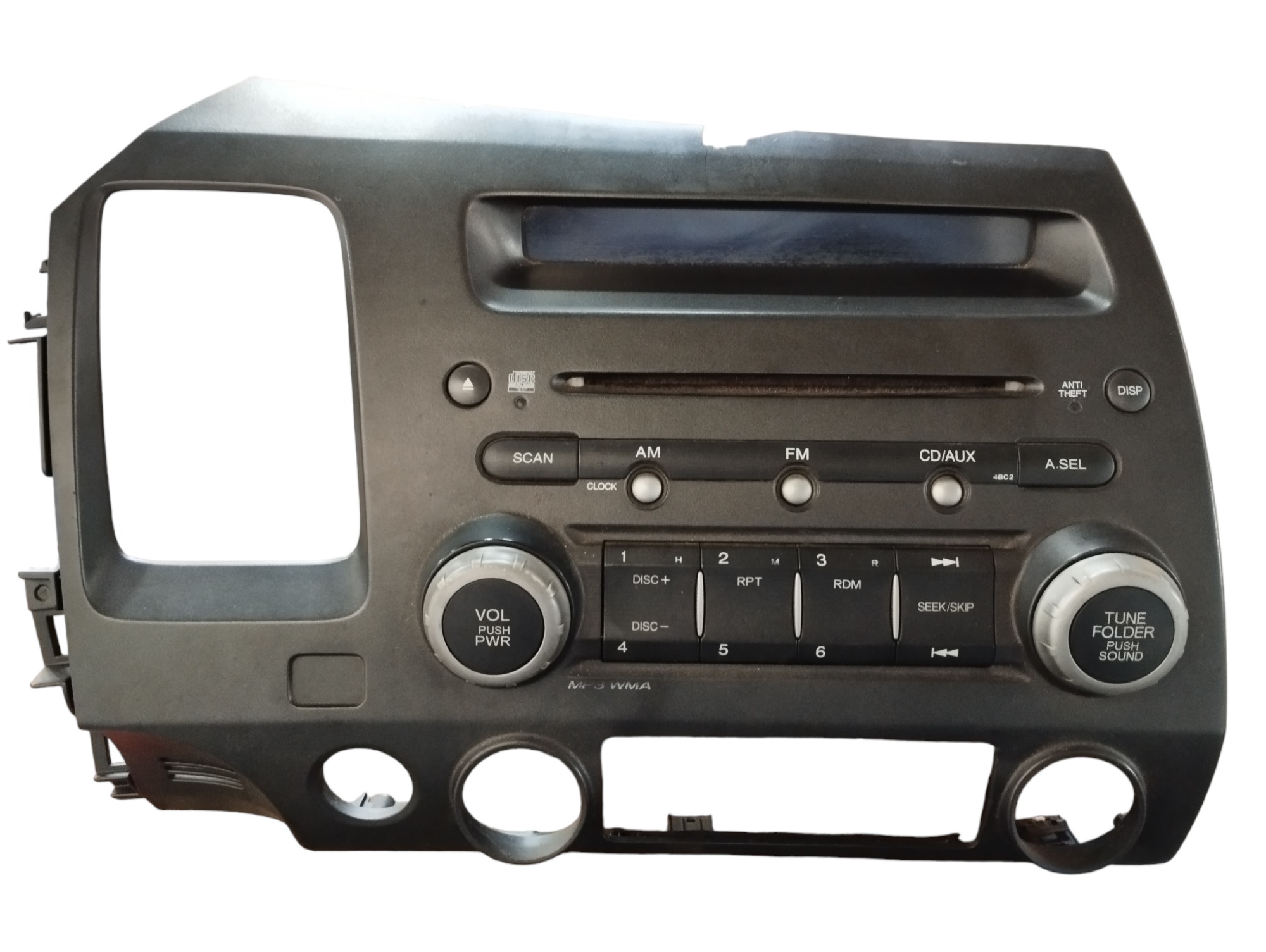 Radio Cd Player Honda Civic 1.8 Automático Gasolina 2007 3