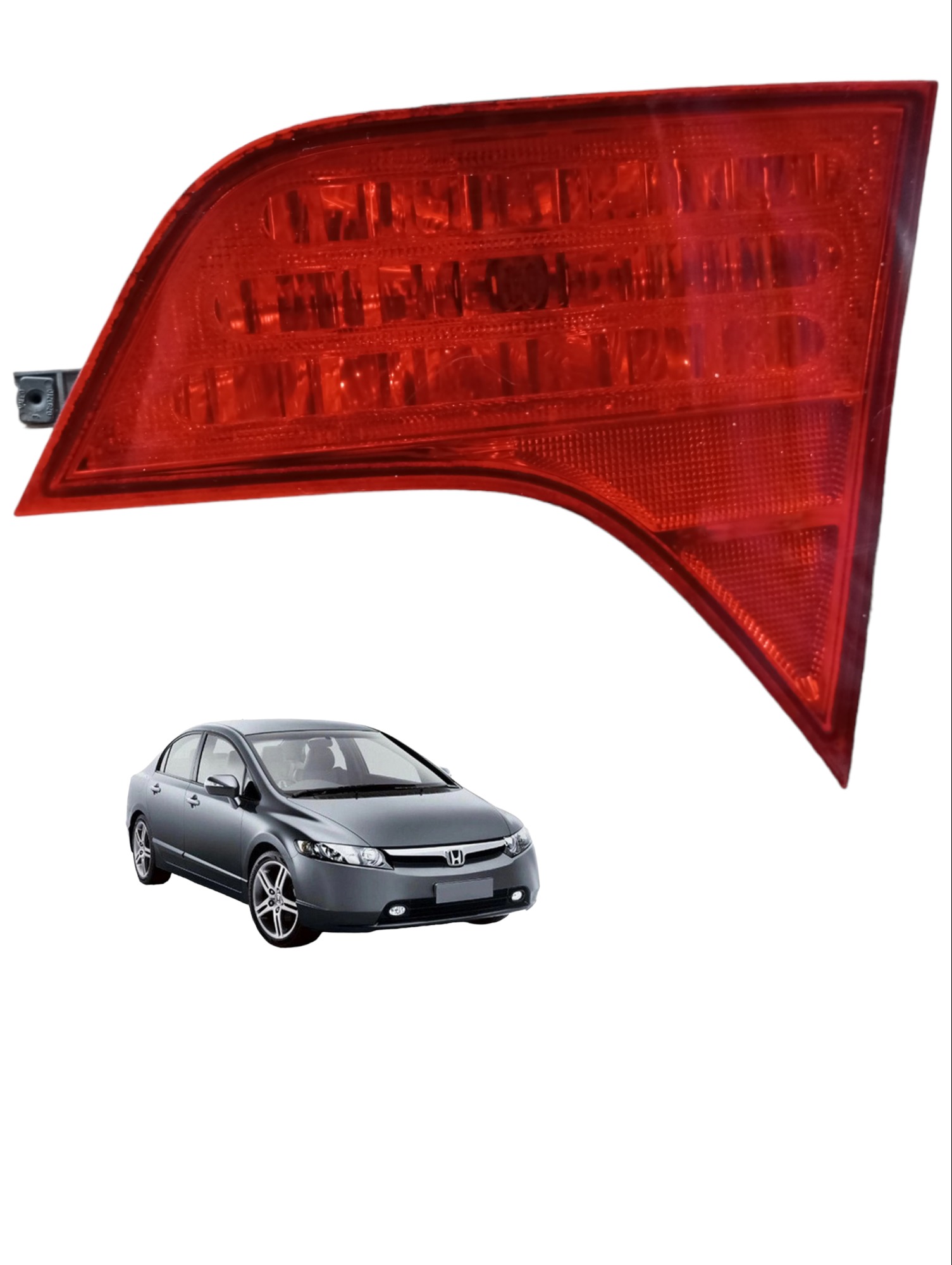 Lanterna Tampa Traseira Direita Honda Civic 1.8 2008 A 2012 1