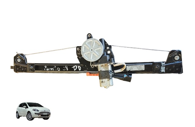 Maquina Vidro Elétrico Com Motor Dianteiro Direito Punto