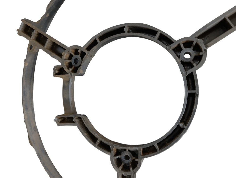 Suporte Defletor Ventoinha Ecosport 2006 2007 2008 2009 2010 5
