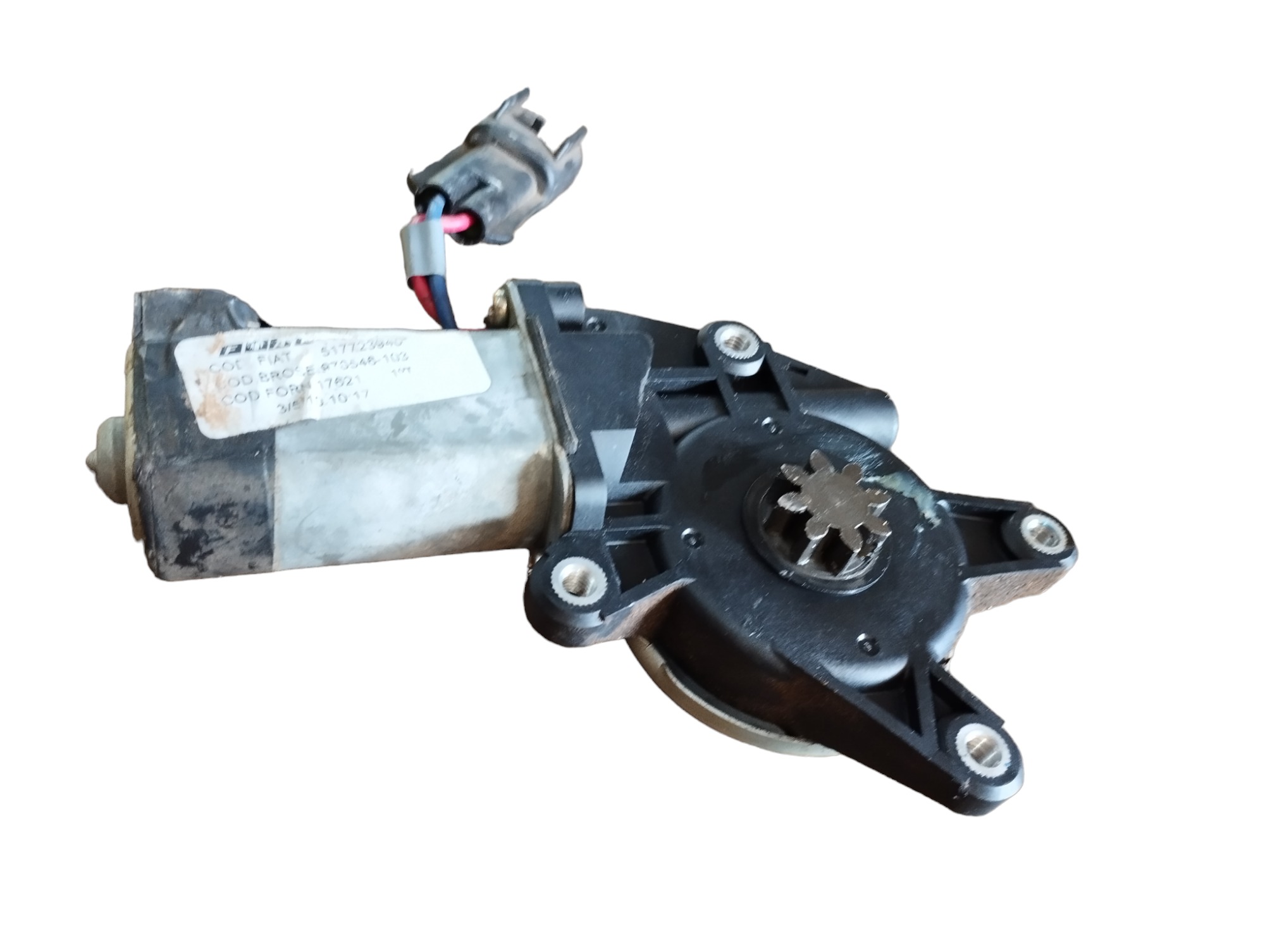 Motor Vidro Elétrico Fiat Siena Traseira Esquerda 8