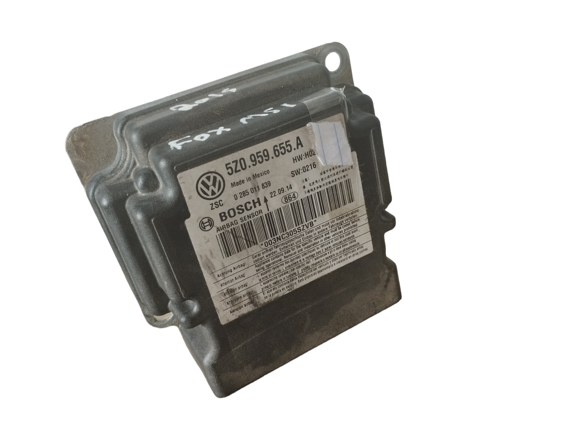 Módulo Fox Msi 1.6 16v 5z0959655a 2016 2017 2018 2019 4