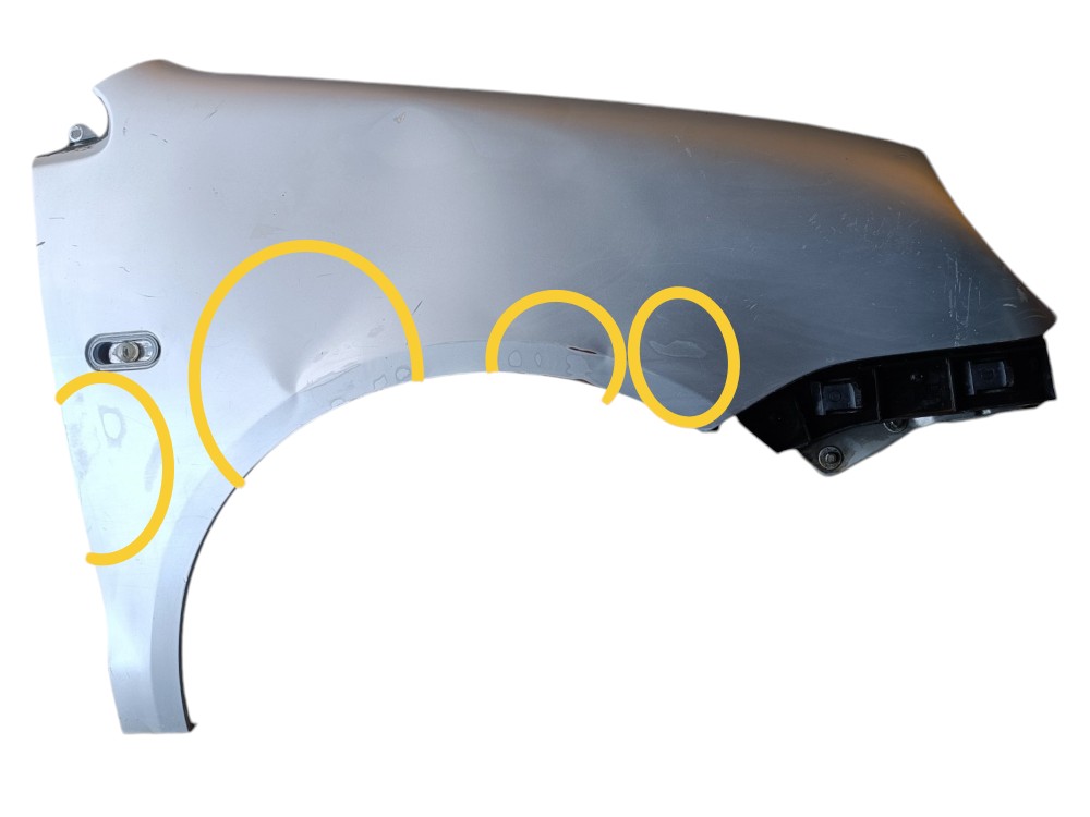 Paralama Dianteiro Direito Vw Polo 1.6 2003/2006 Sysv017g001 3