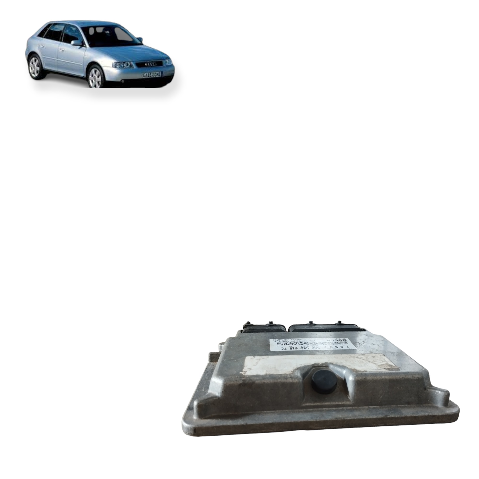 Módulo De Injeção Audi A3 1.8 20 V Aspirado 2000 2004 2006 9