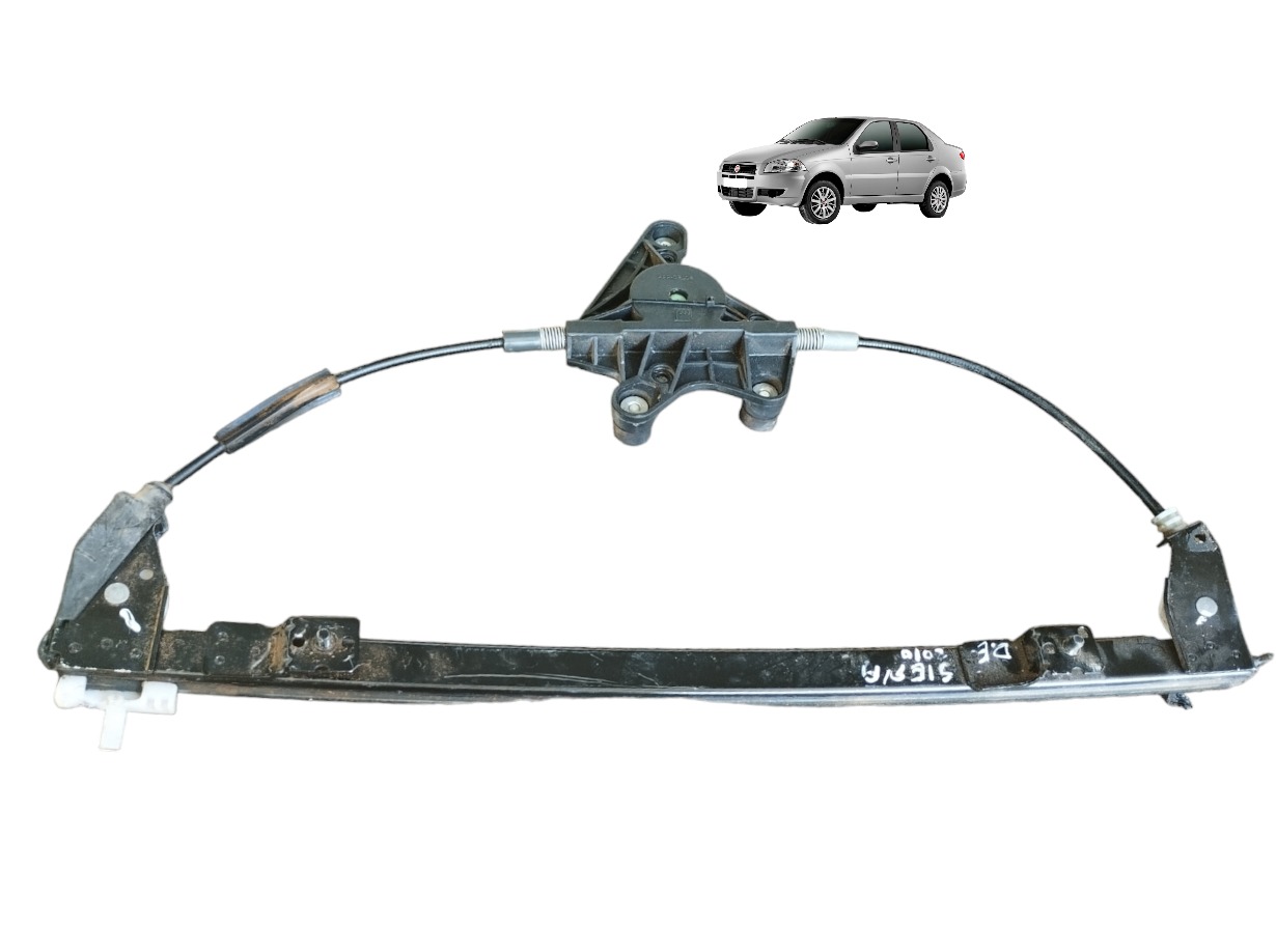 Maquina De Vidro Elétrica Dianteira Esquerda Fiat Siena 1.0 1