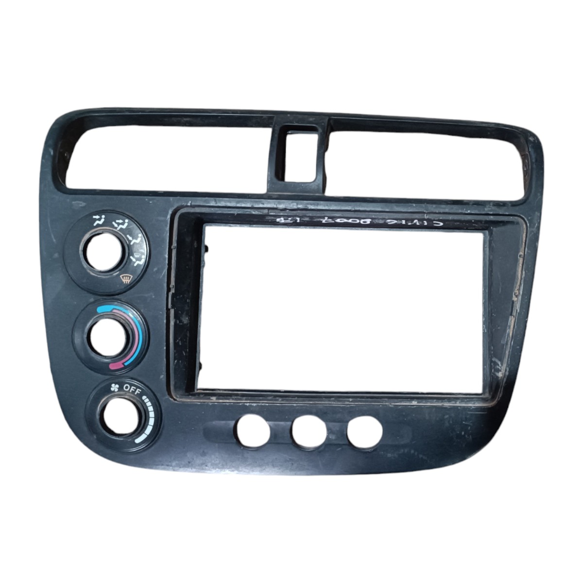 Moldura Central Multimídia Painel Honda Civic 2008 2009 2010 6