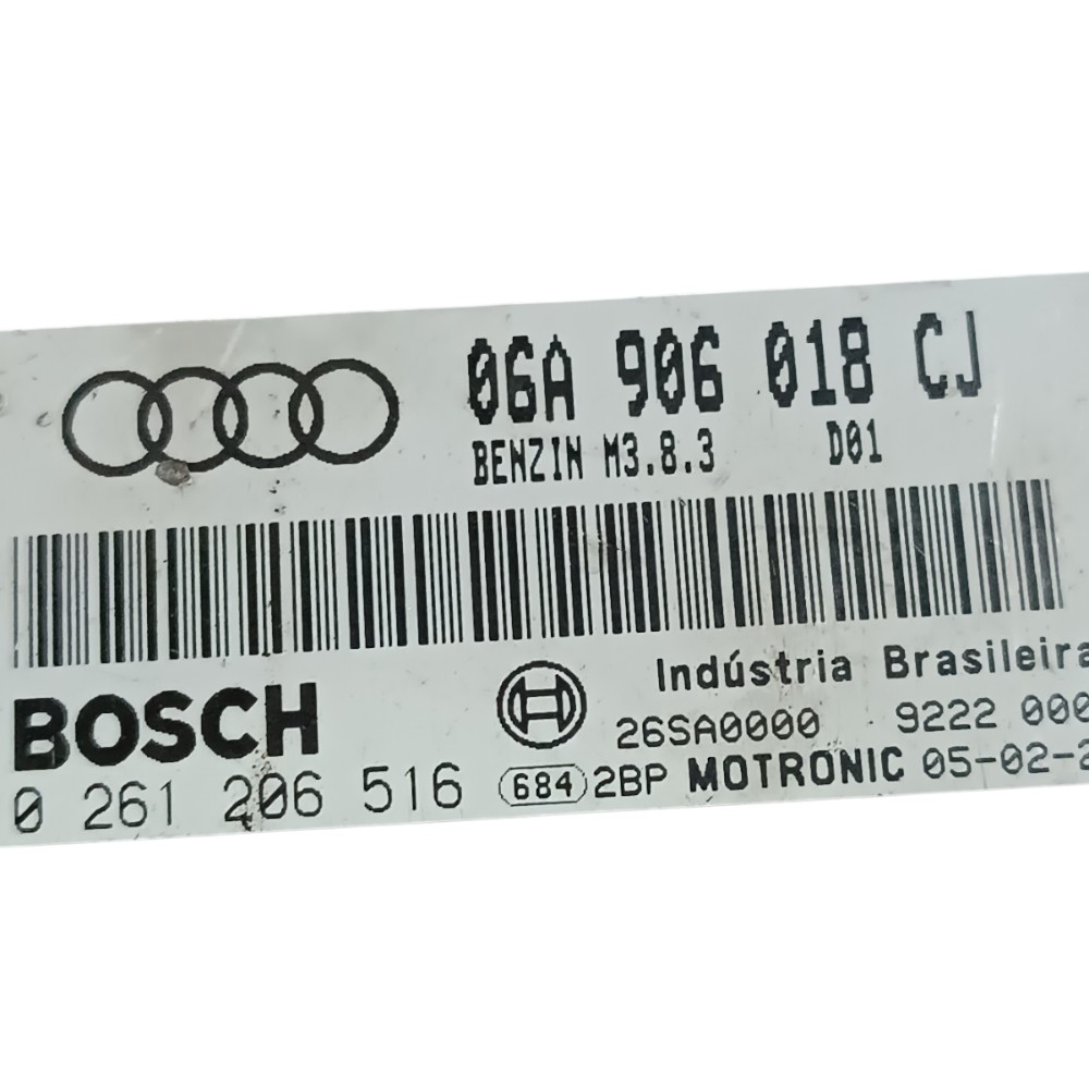Modulo injeção Audi A3 1.8 0261206516 Golf Bora 1990 2000 7