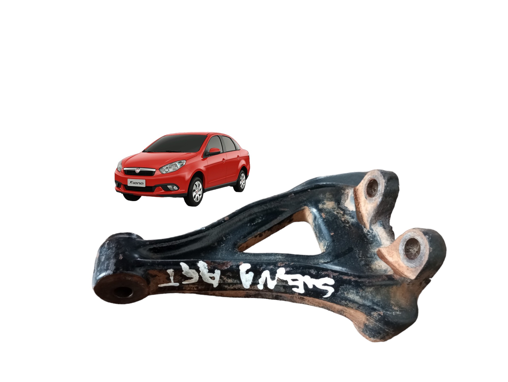 Suporte Coxim Câmbio Fiat Siena 1.4 Flex 2008 2009 2010 2011 1