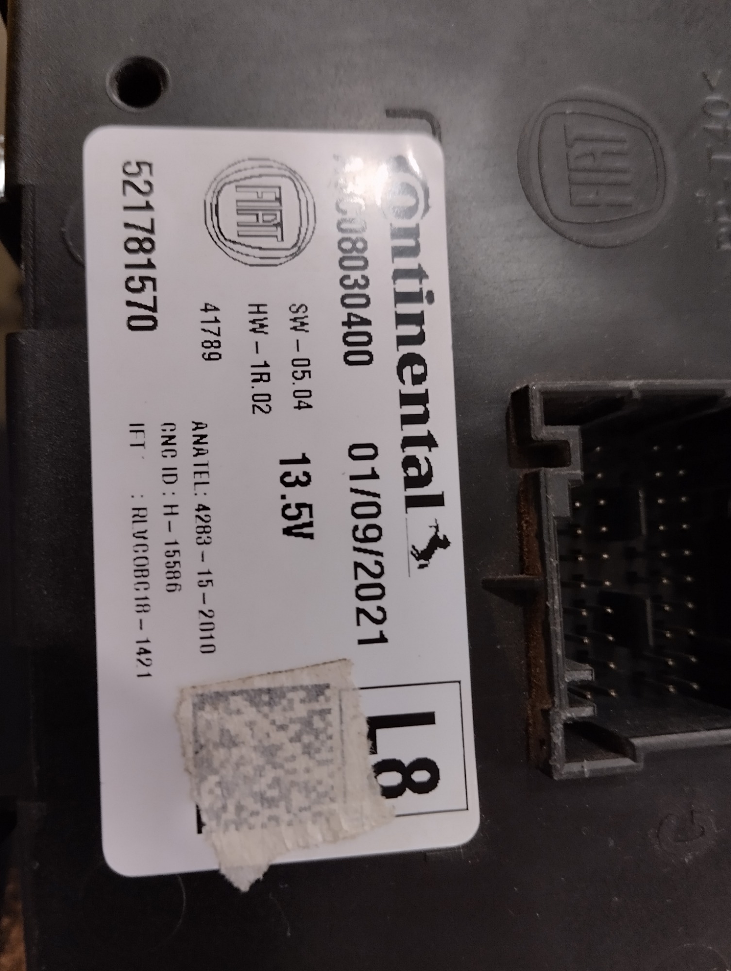 Módulo Conforto Fiat Mobi Like 1.0 4cc Flex 2016 2017 2018 8