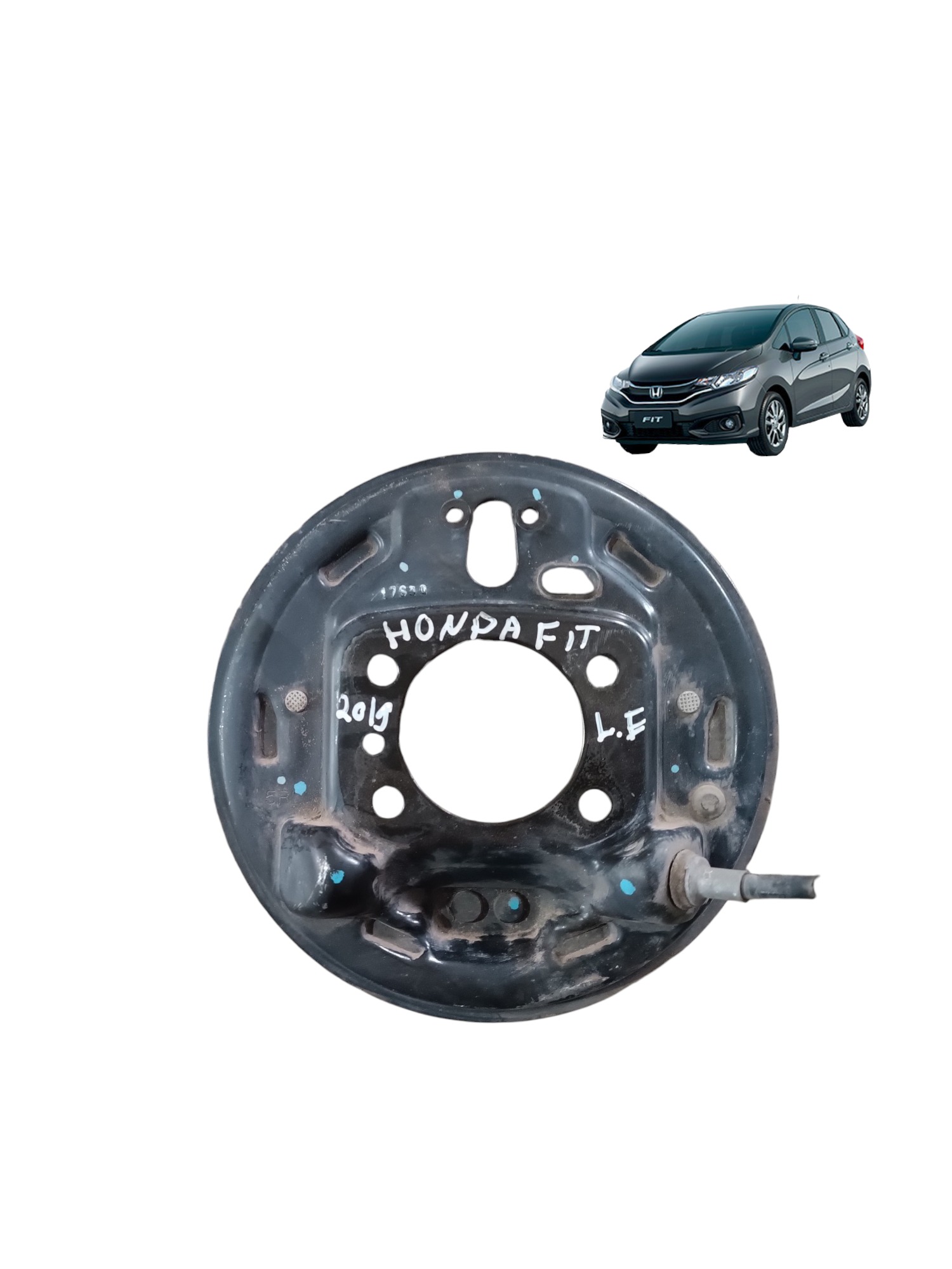 Sapata Freio Traseiro Esquerdo Honda Fit 1.5  2014 2015 2016 1