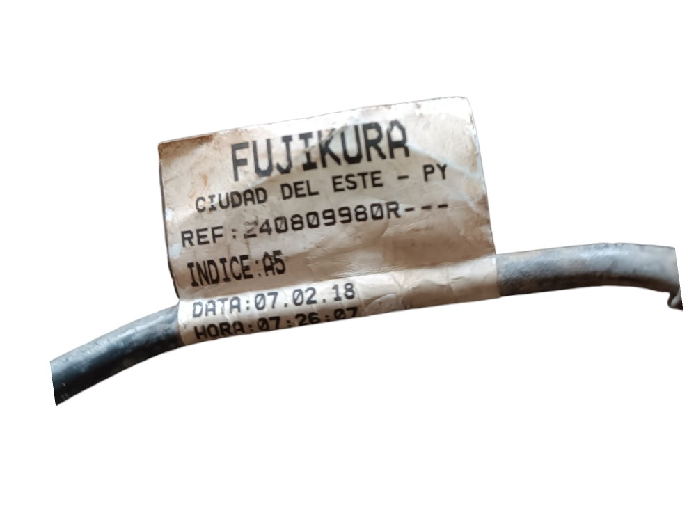 Cabo Bateria Negativo Renault Kwid 1.0 240809980r 2018 2019 4