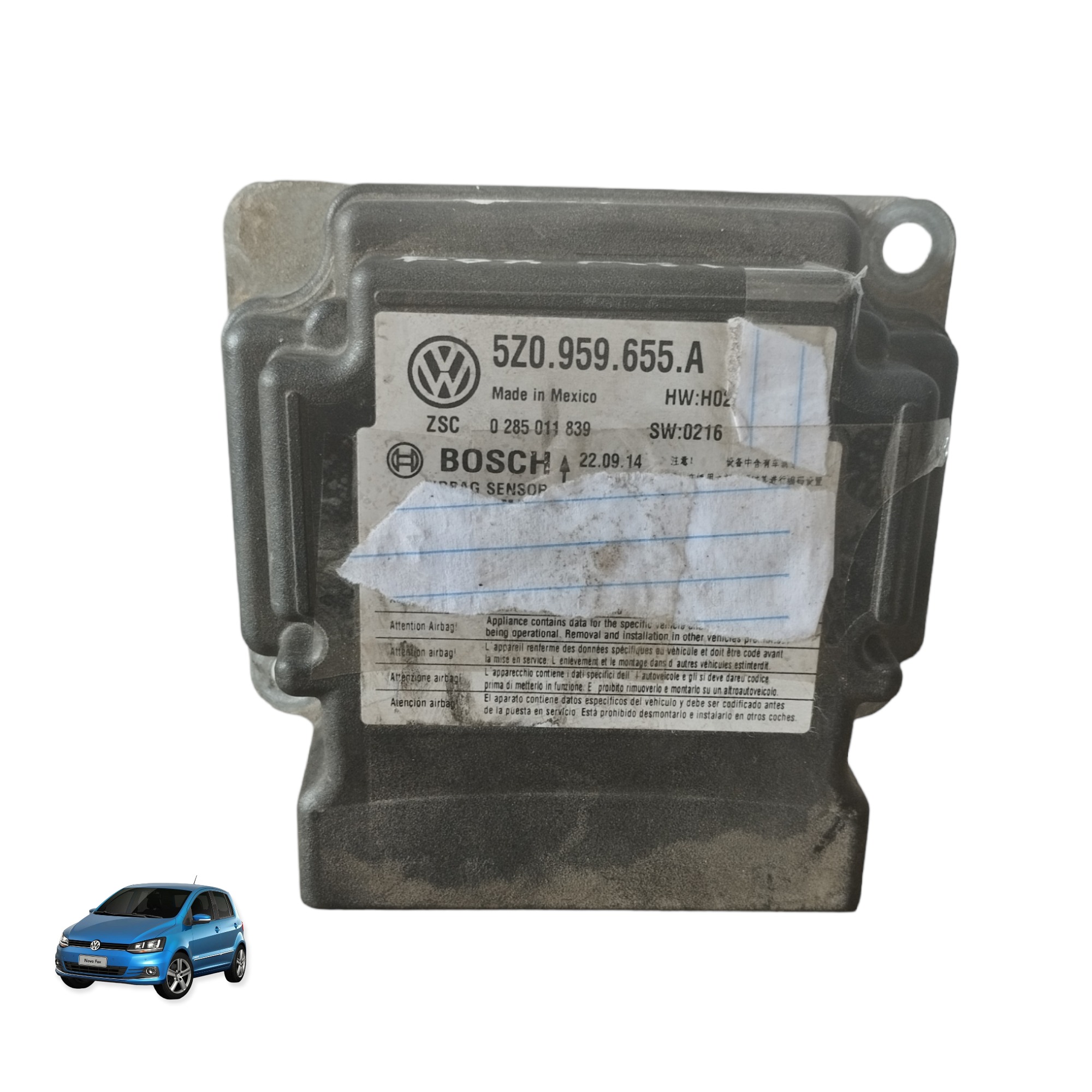 Módulo Fox Msi 1.6 16v 5z0959655a 2016 2017 2018 2019 1