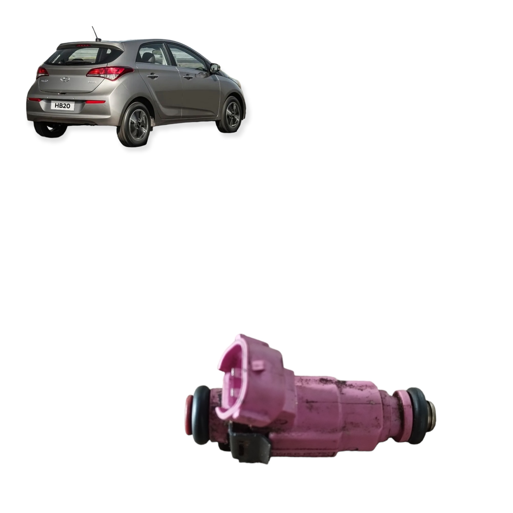 Bico Injetor 1.0 3cc Hyundai Picanto Hb20 2012 2019