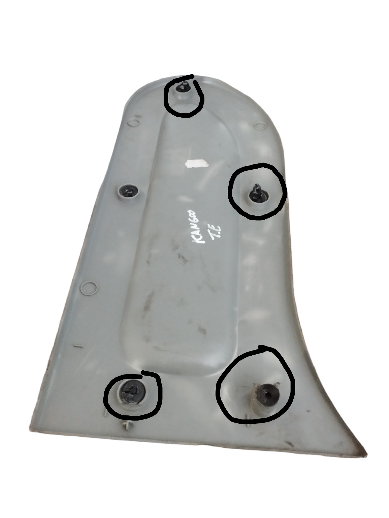 Forro Moldura Lateral  Renault Kangoo 1.0 16v Cod 7700304773 4