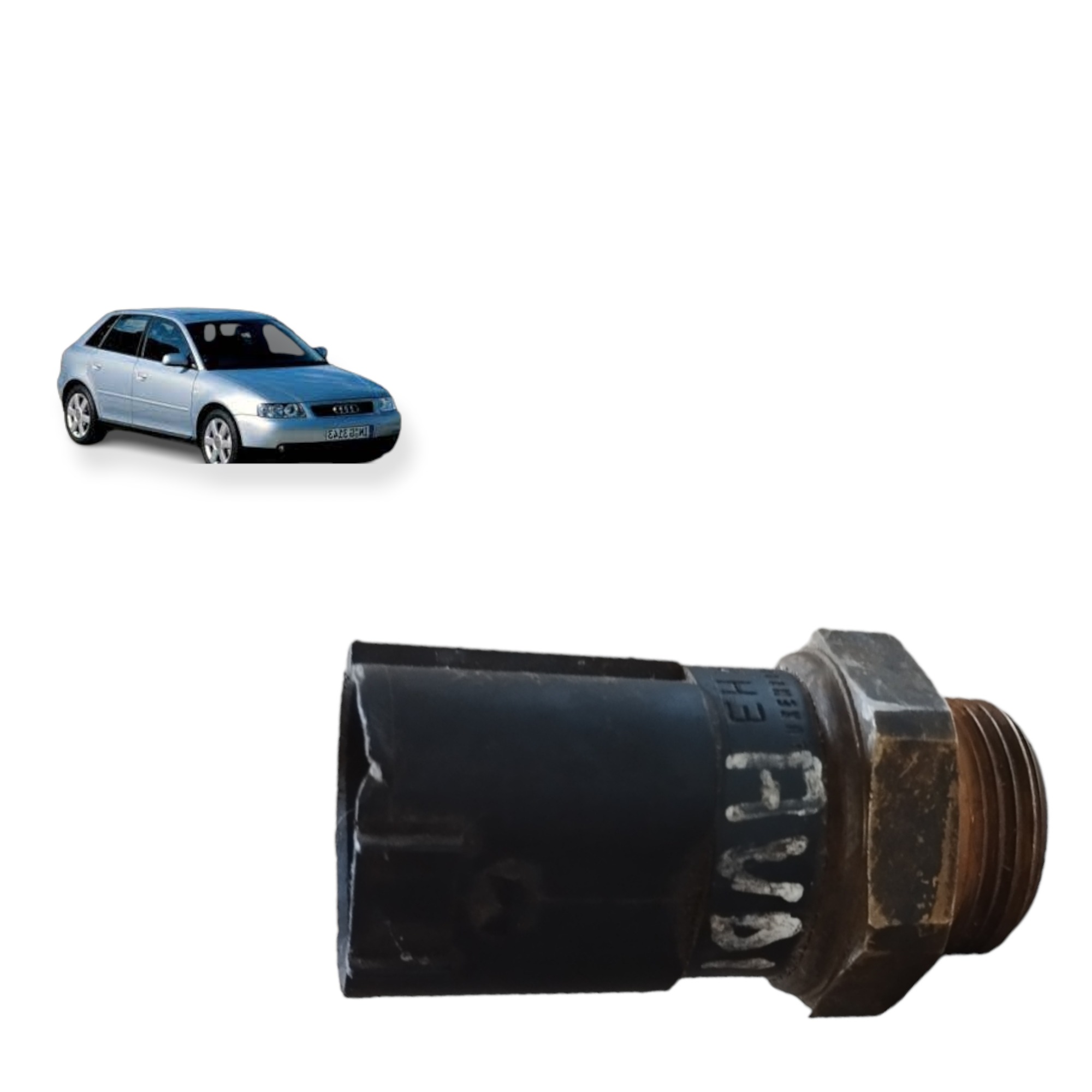 Sensor Temperatura Cebolão Do Radiador Audi A3  Turbo 1.8 1
