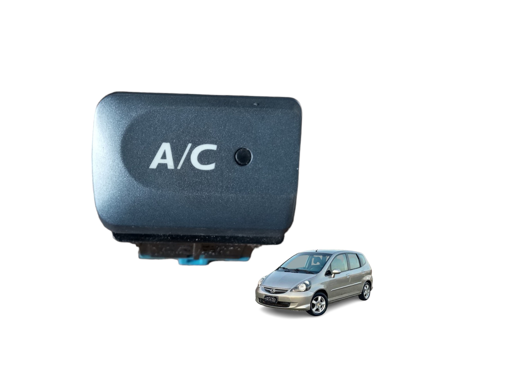 Botão Comando Ar Condicionado Honda Fit 1.4 2003 2007 M19902 Preto