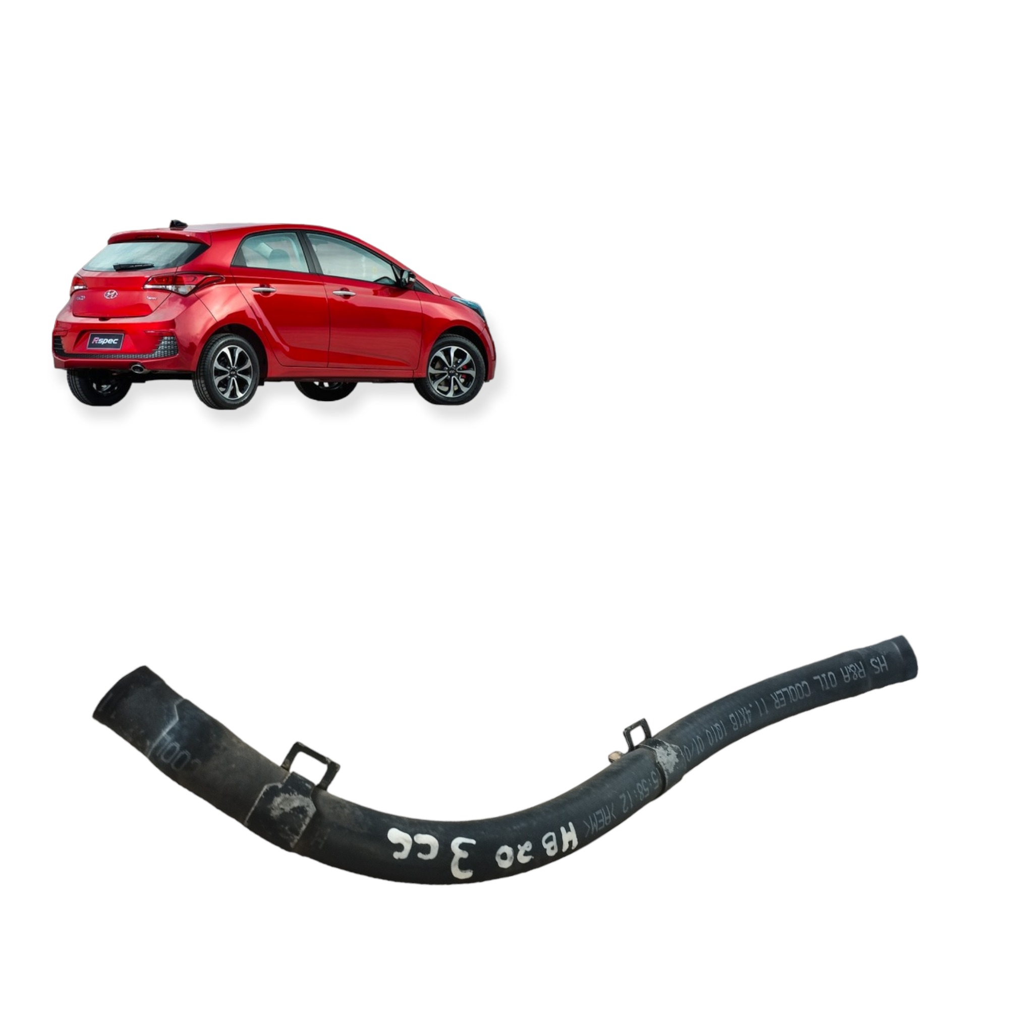 Mangueira Respiro Óleo Hyundai 2011 2016 3cc 1.0 1