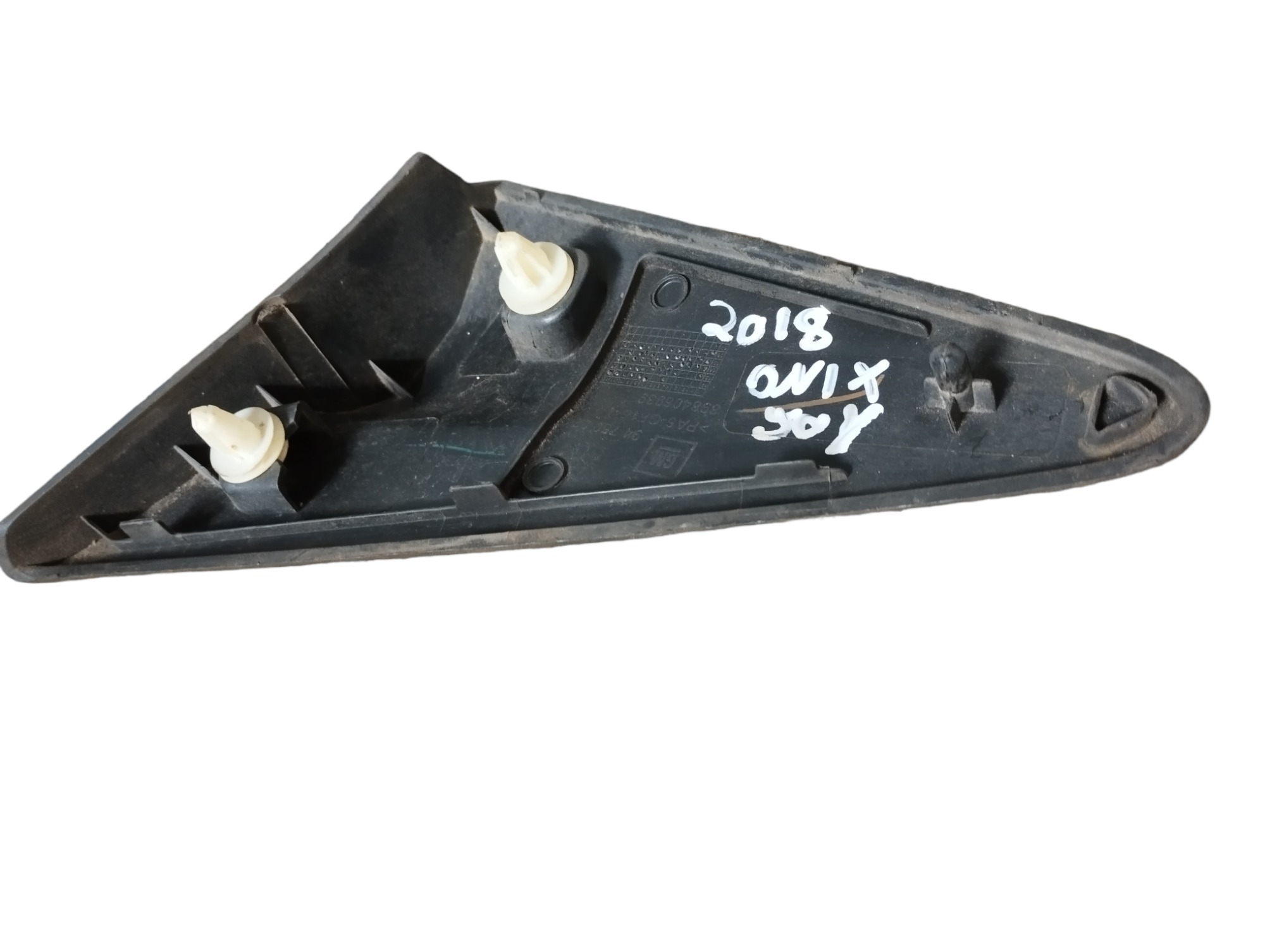 Moldura Acabamento Retrovisor Externo Onix 1.0 Flex898406939 Preto 10