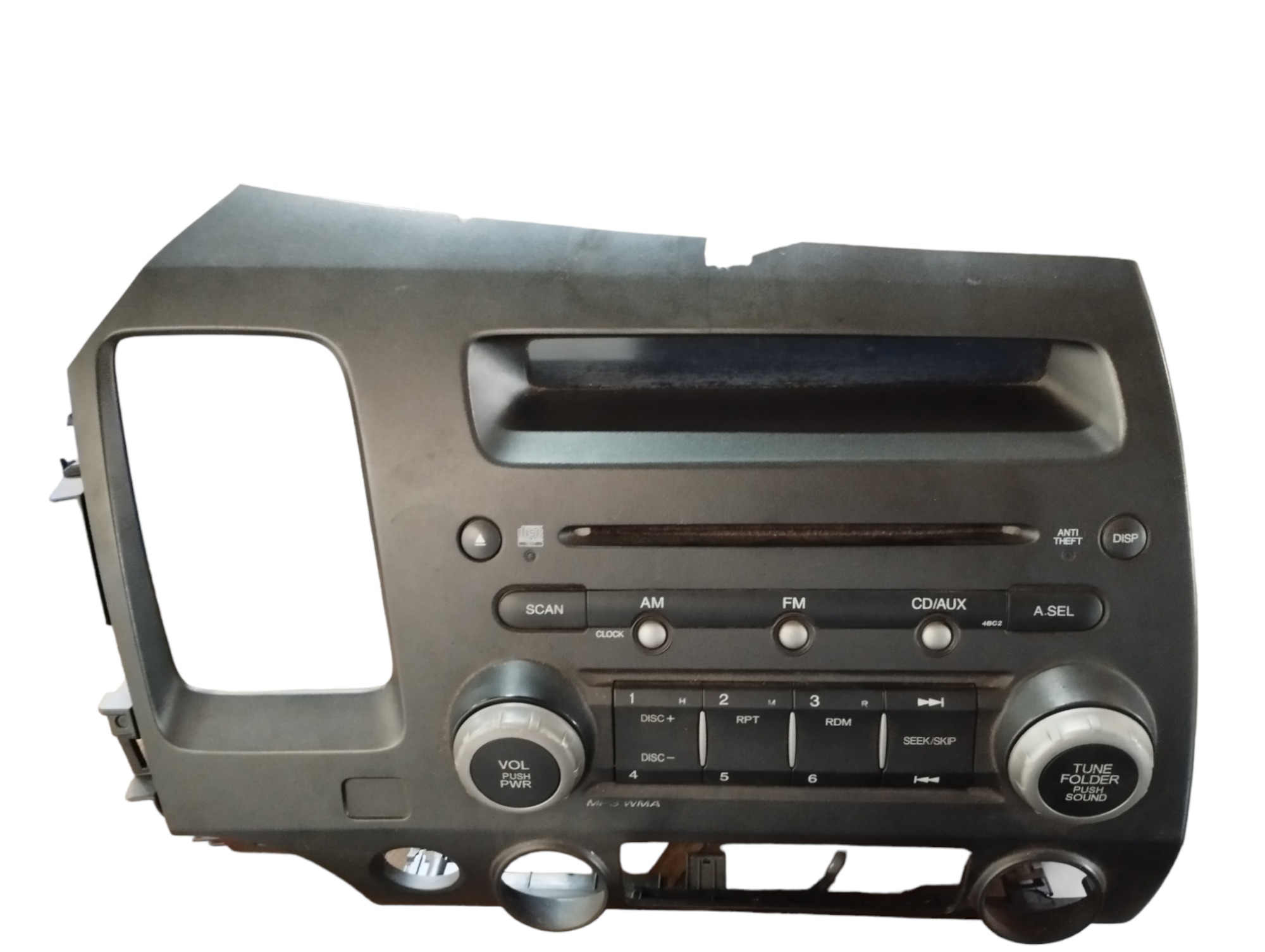 Radio Cd Player Honda Civic 1.8 Automático Gasolina 2007 9