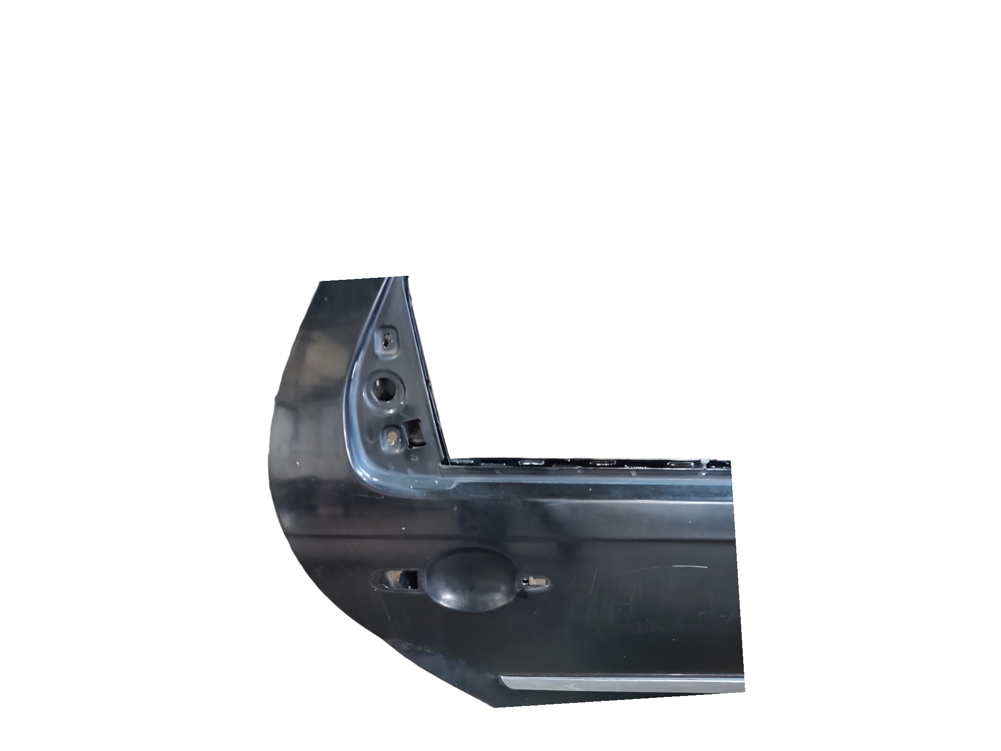 Porta Traseira Direita Fiat Siena 2008 2009 2010 2011 2012 Traseira Direito Preto 3