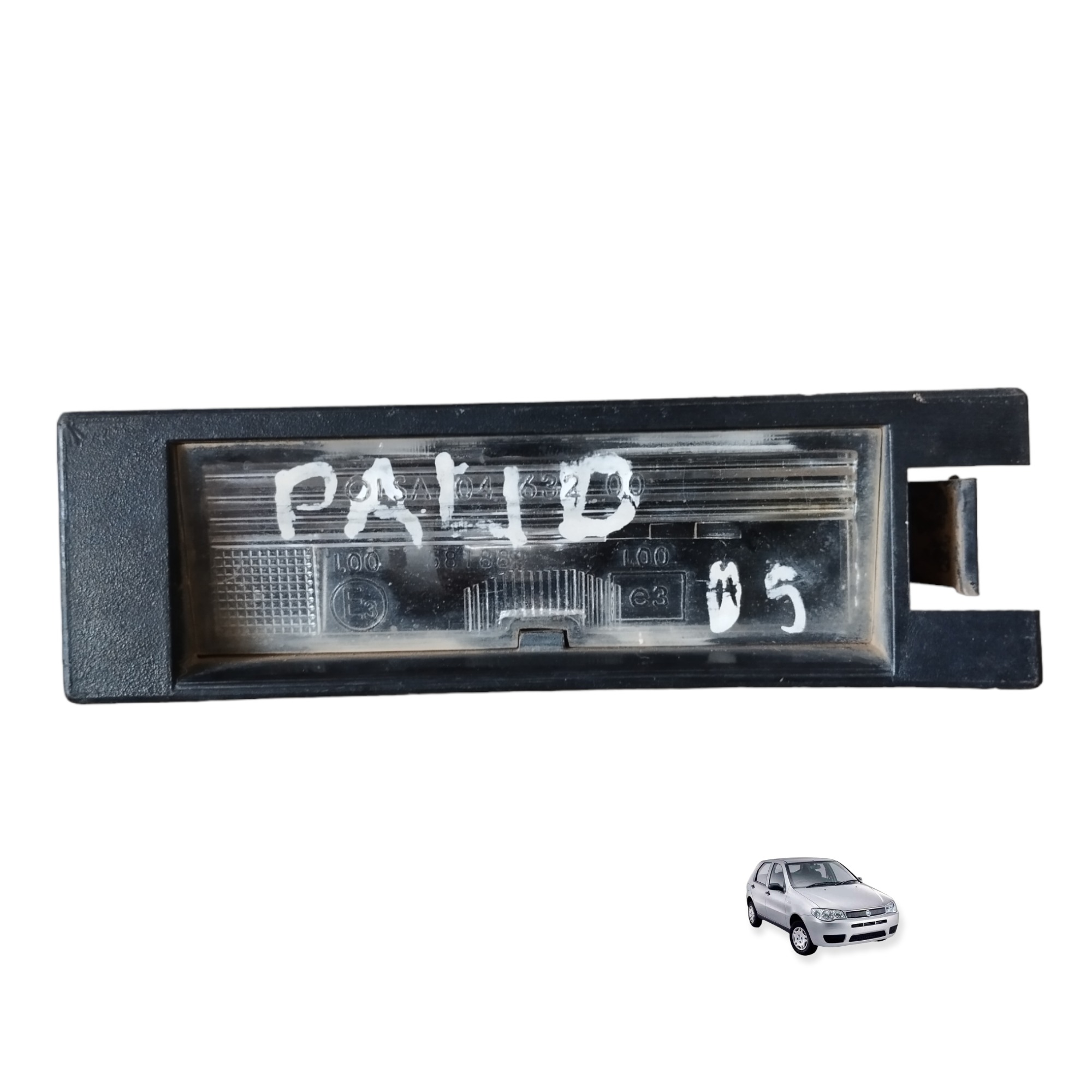 Lanterna Luz De Placa Fiat Palio 1.0 Flex  0463200 2005 2006 2