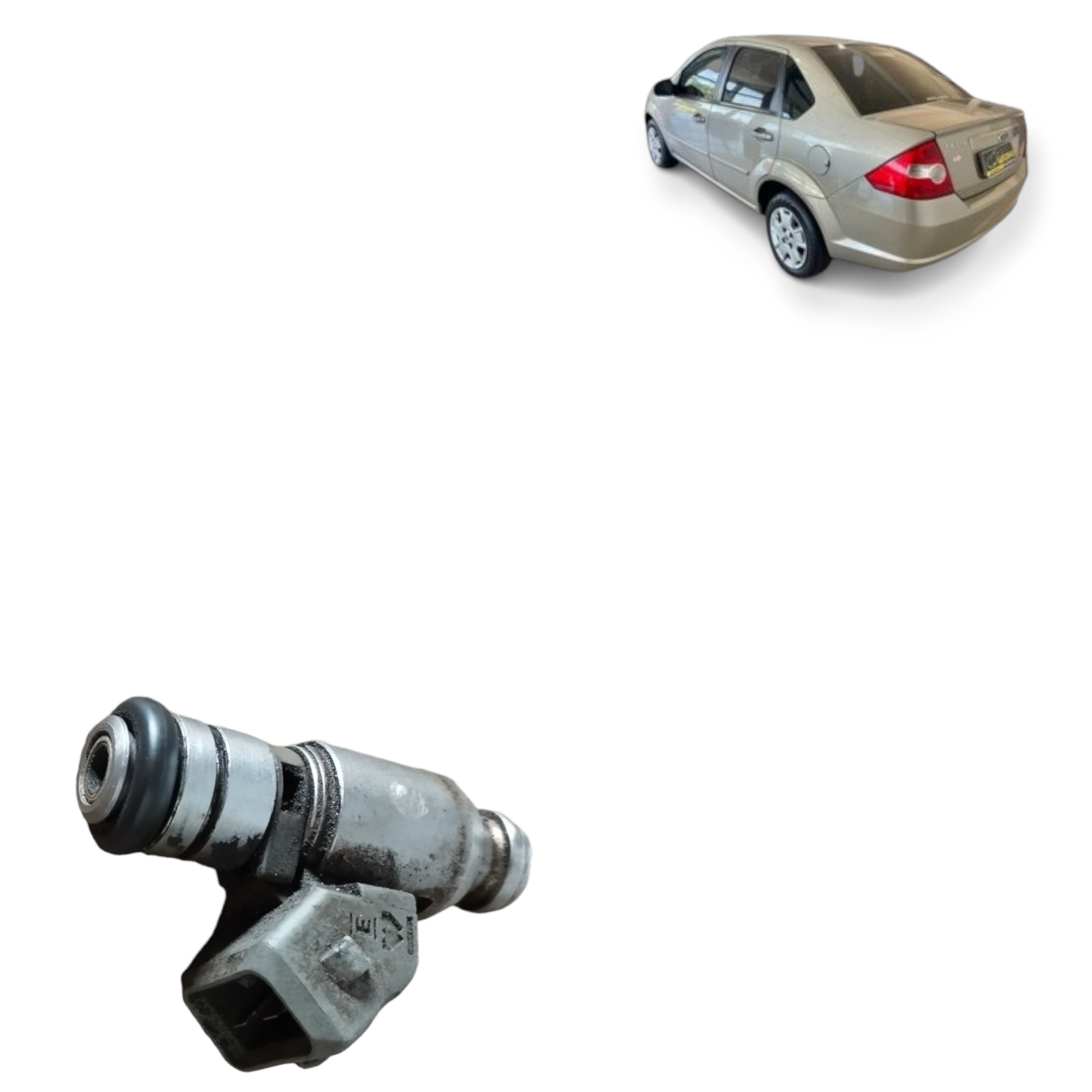 Bico Injetor Flex 1.0 Ford Fiesta Ka 2008