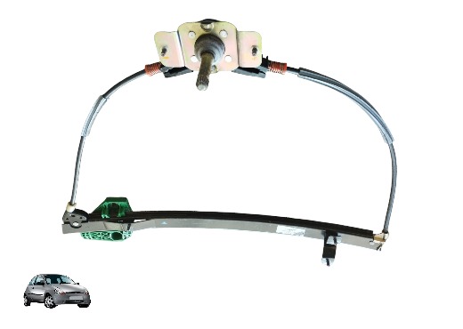 Maquina Vidro Manual Dianteiro Esquerdo Ford Ka 1.0 2007 1
